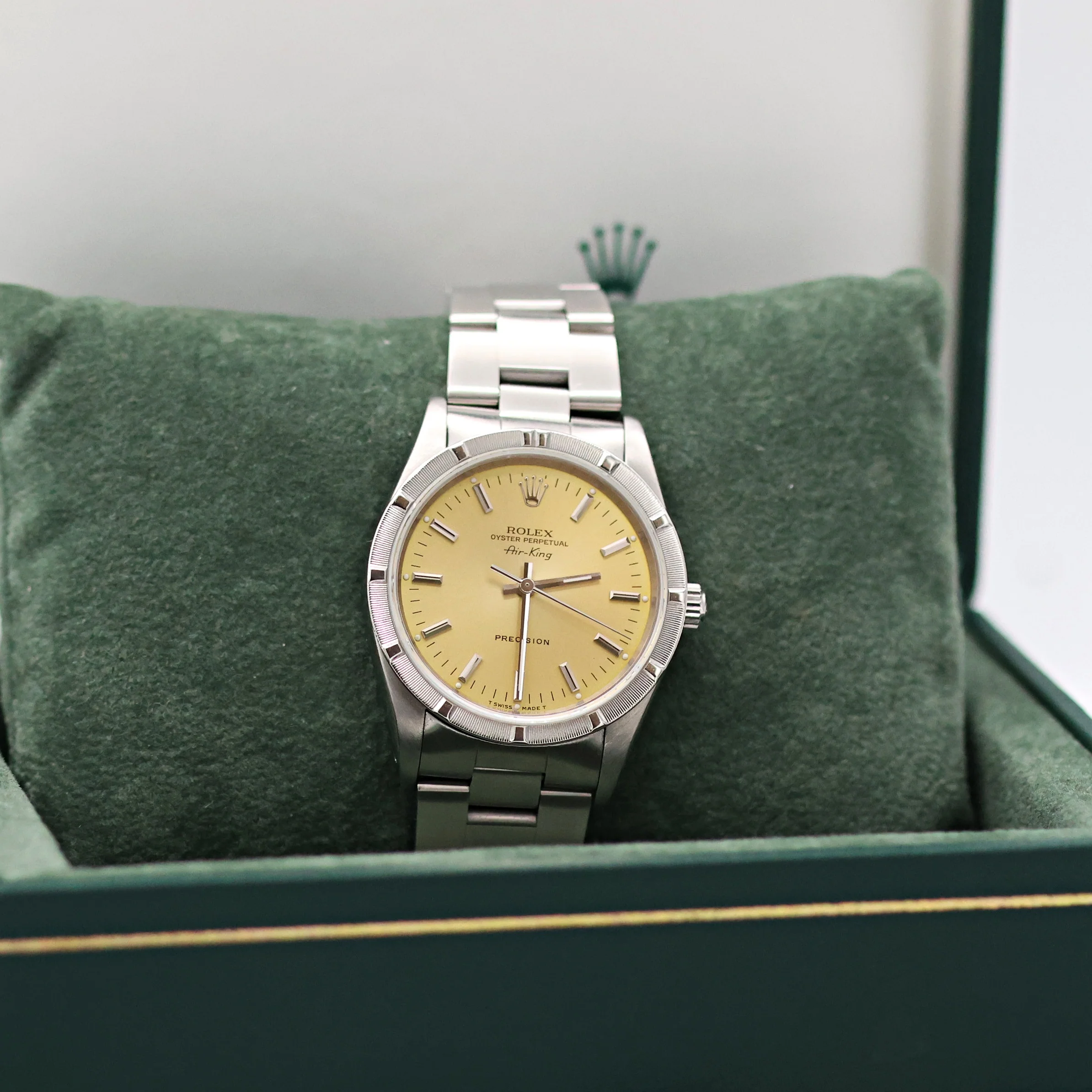 Rolex Air-King ref. 14010 - Yellow dial - Oyster Bracelet