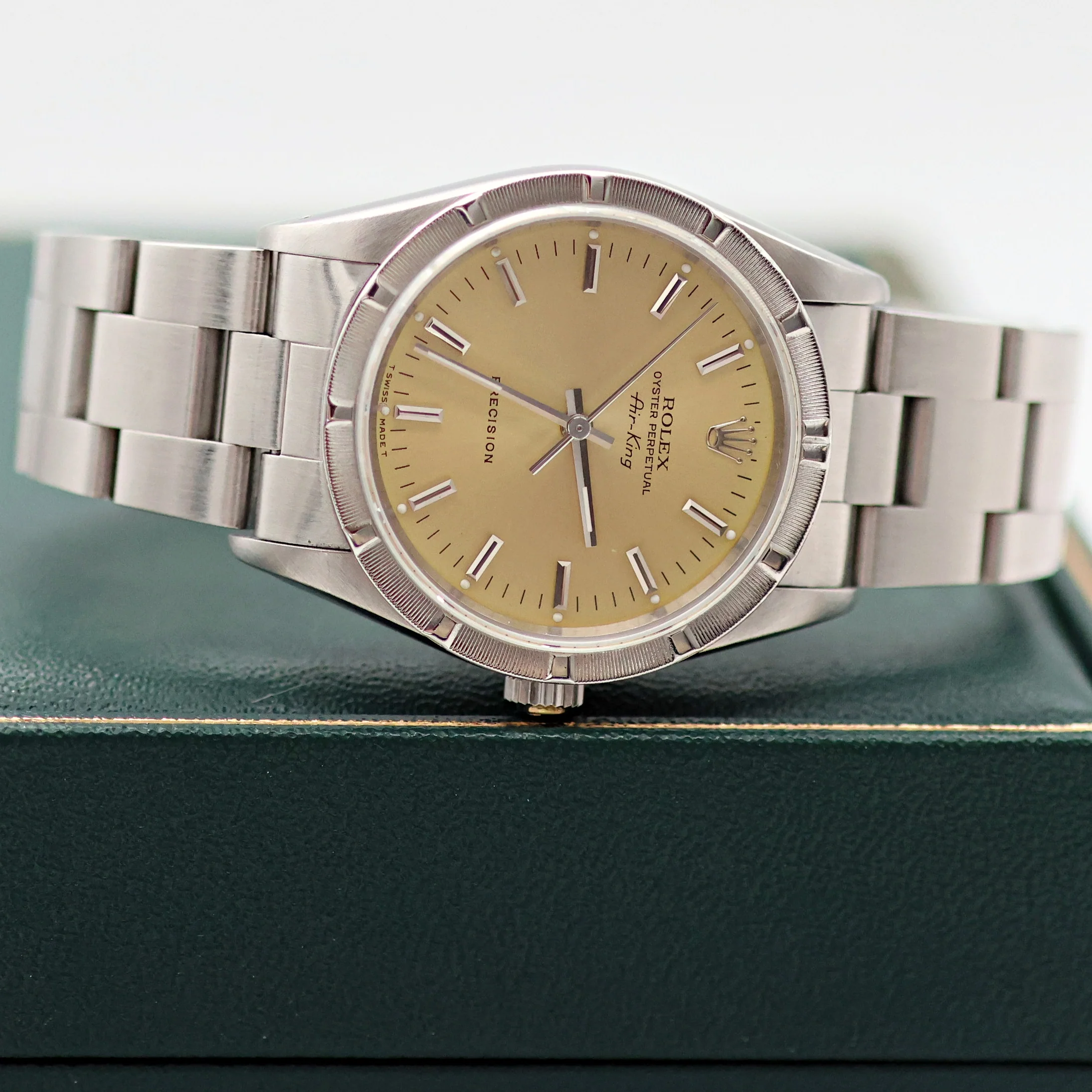 Rolex Air-King ref. 14010 - Yellow dial - Oyster Bracelet - Image 11