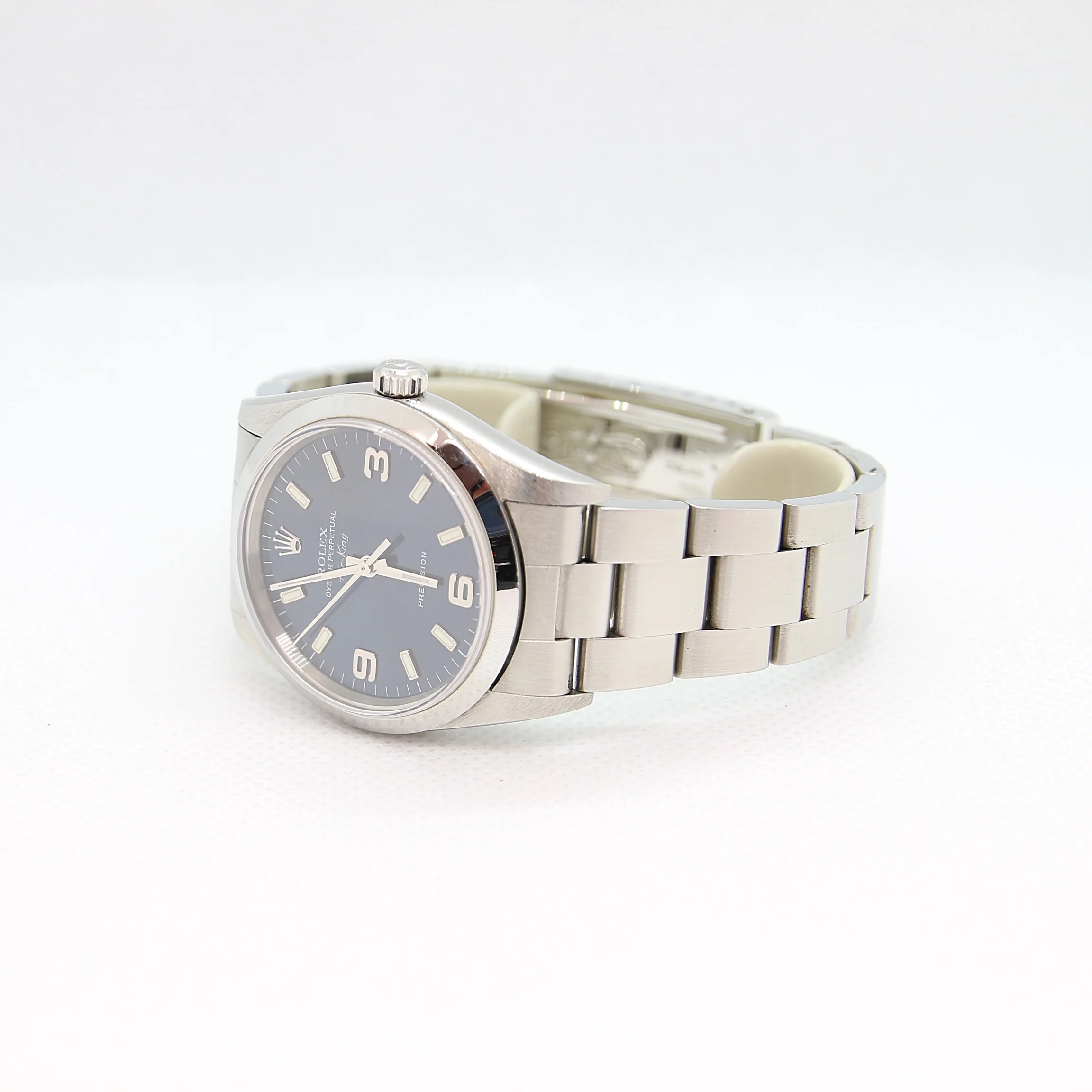 Rolex Air-King ref. 14000M Arabic Blue Dial Oyster Bracelet - Image 2