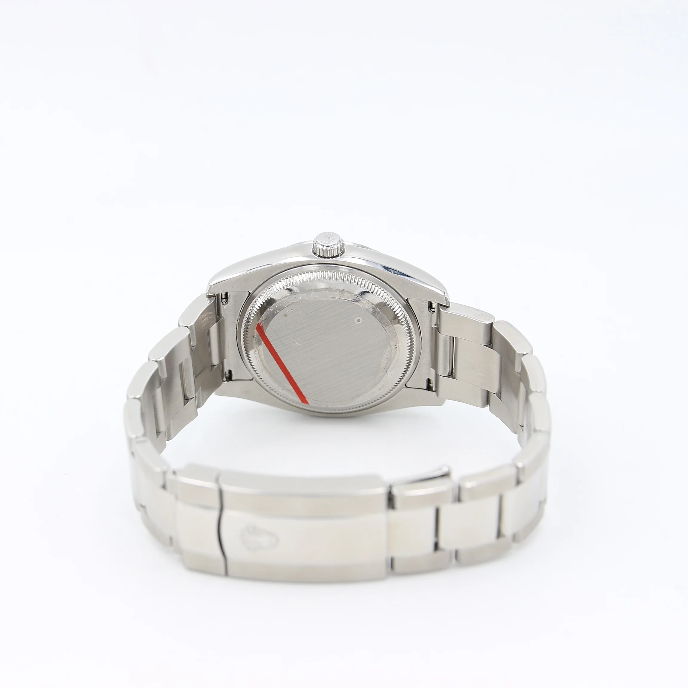 Rolex Date ref. 115210 Steel Bezel Silver Dial Oyster Bracelet - Image 5