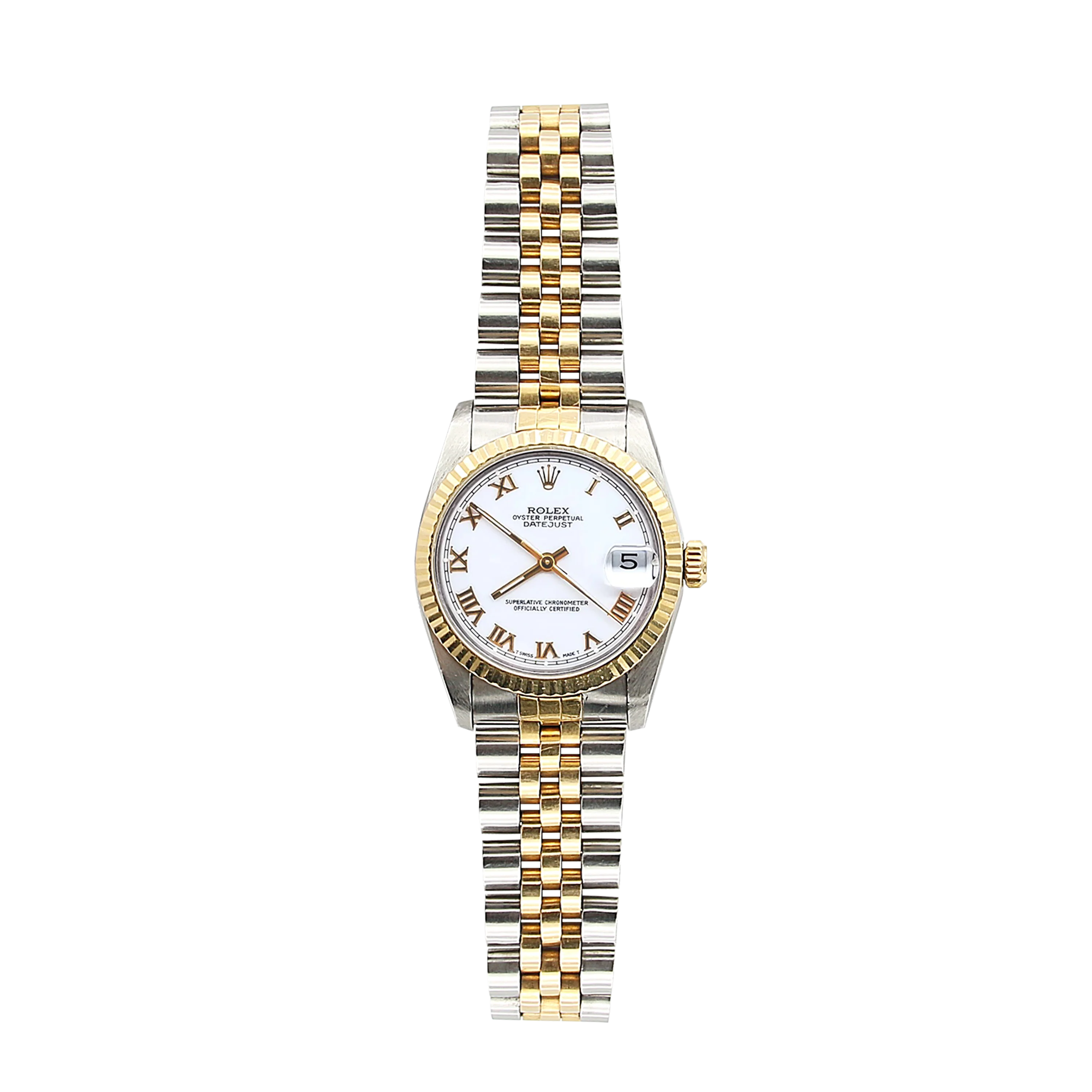 Rolex Datejust 31 Mid-Size ref. 68273 - White Roman Dial