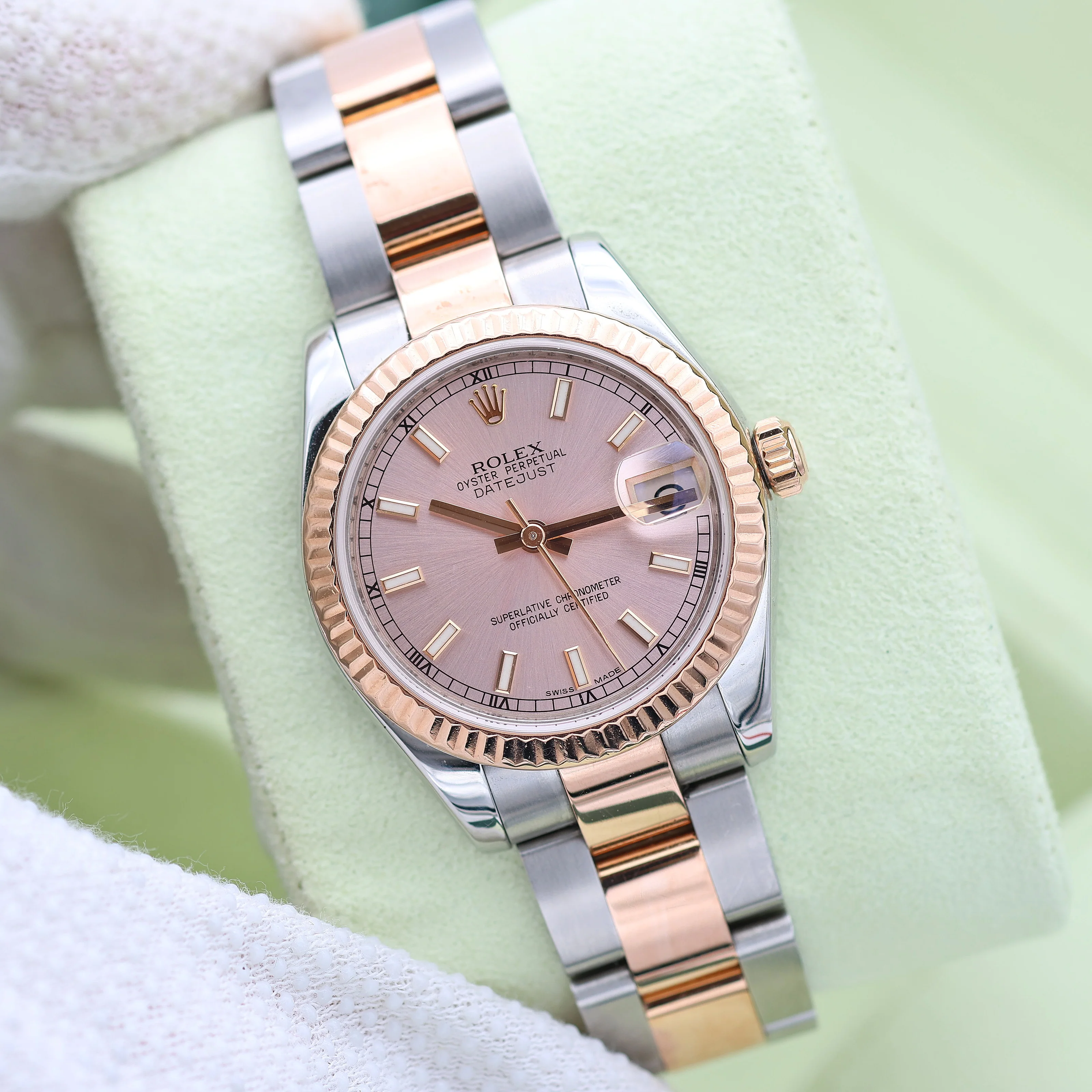 Rolex Datejust 31 ref. 178271 Sundust Dial - Oyster - Full Set - Image 5