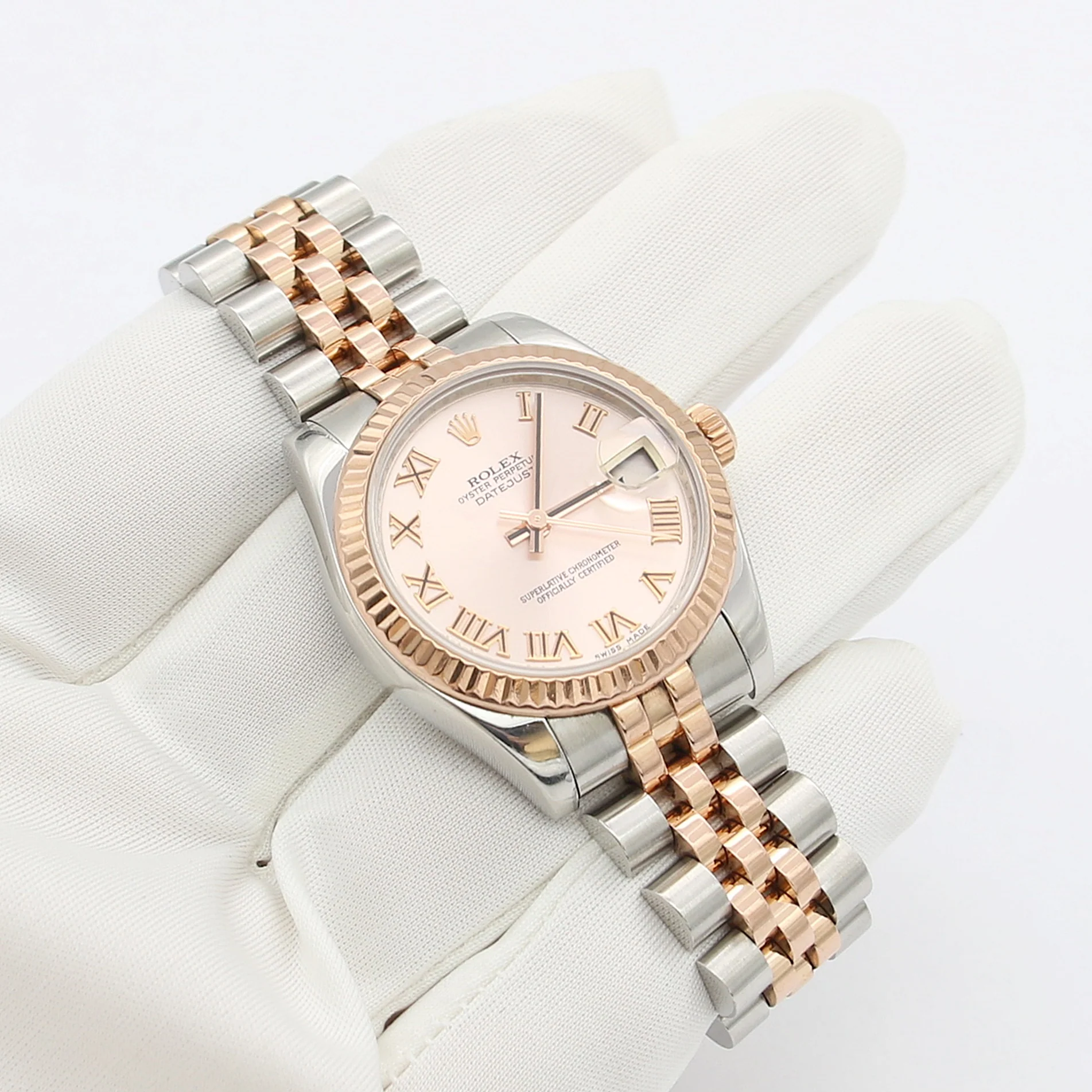 Rolex Datejust 31 ref. 178271 Sundust Roman Dial - Jubilee - Full Set - Image 10