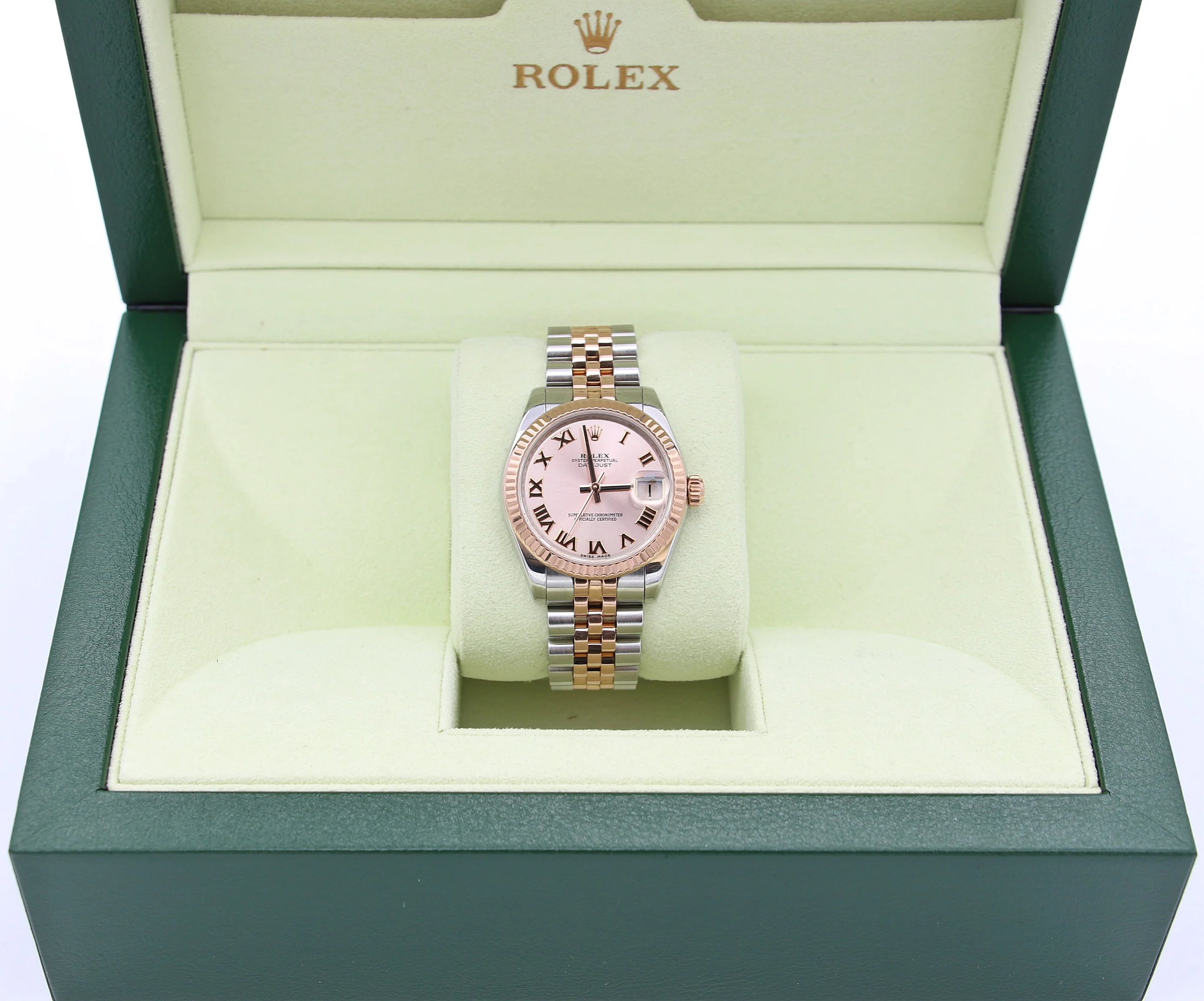 Rolex Datejust 31 ref. 178271 Sundust Roman Dial - Jubilee - Full Set - Image 3