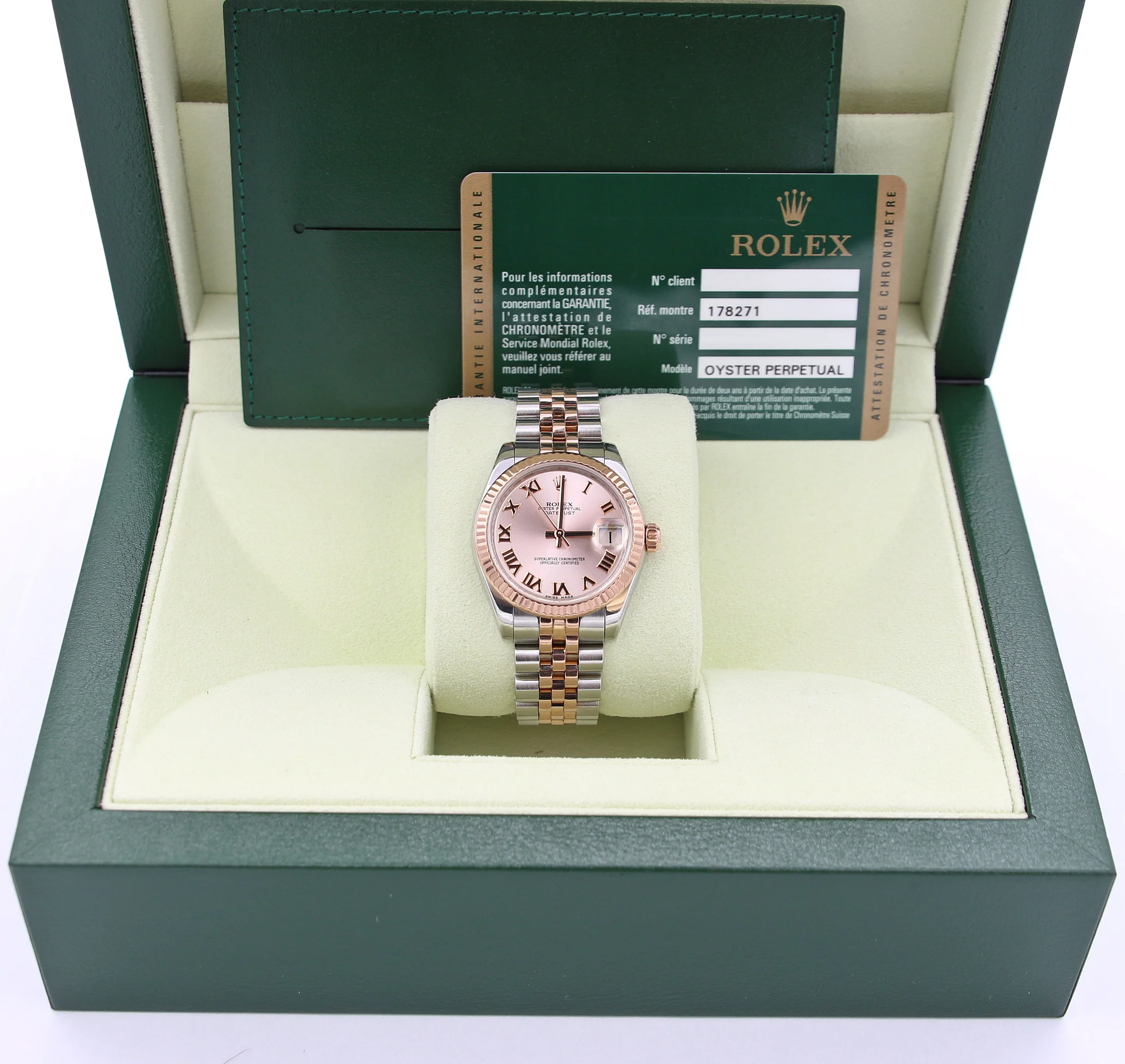 Rolex Datejust 31 ref. 178271 Sundust Roman Dial - Jubilee - Full Set - Image 6