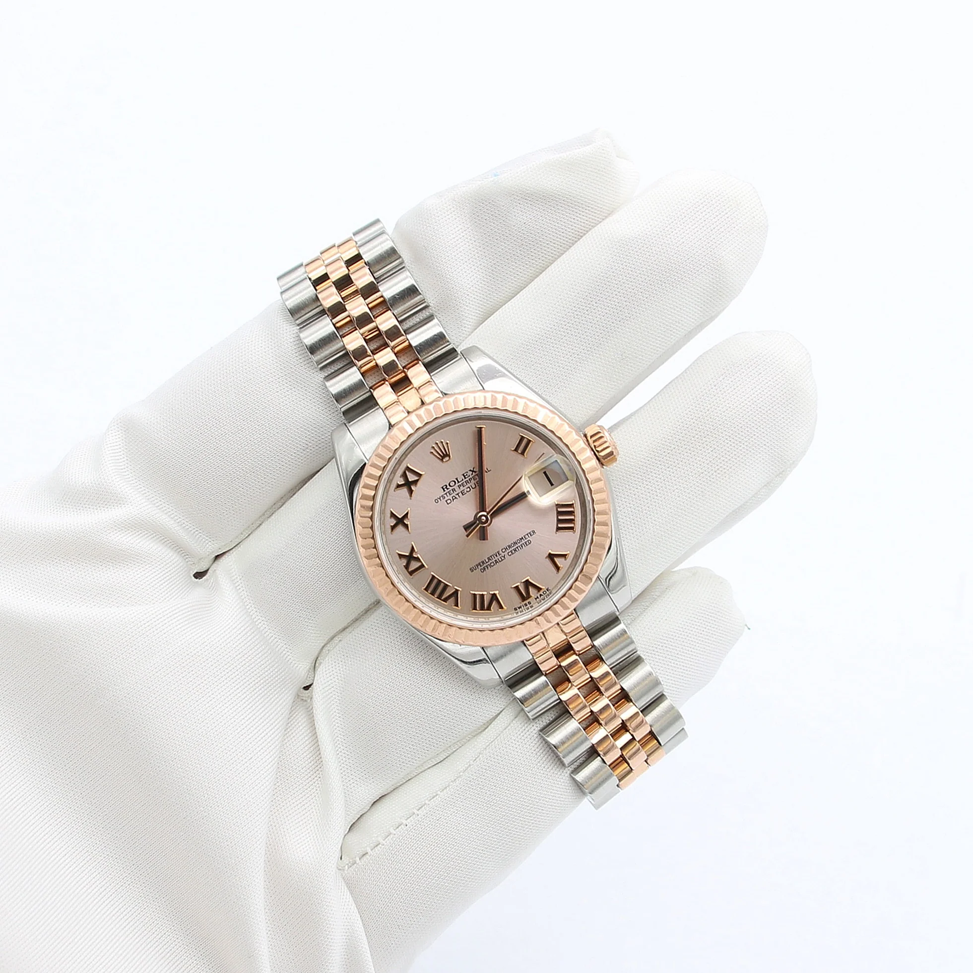 Rolex Datejust 31 ref. 178271 Sundust Roman Dial - Jubilee - Full Set - Image 9