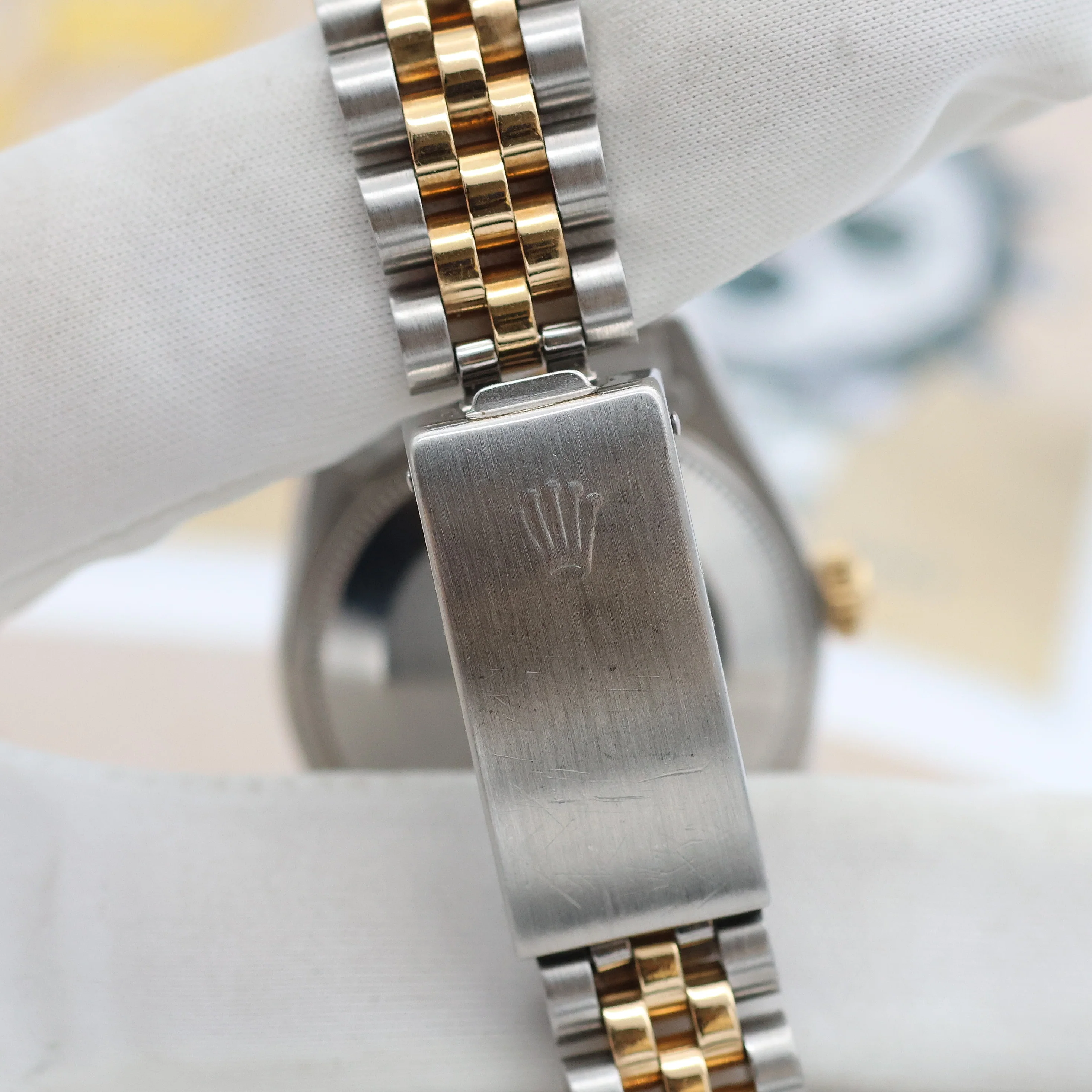 Rolex Datejust 31 ref. 6827 White Roman Dial - Jubilee bracelet - Image 16