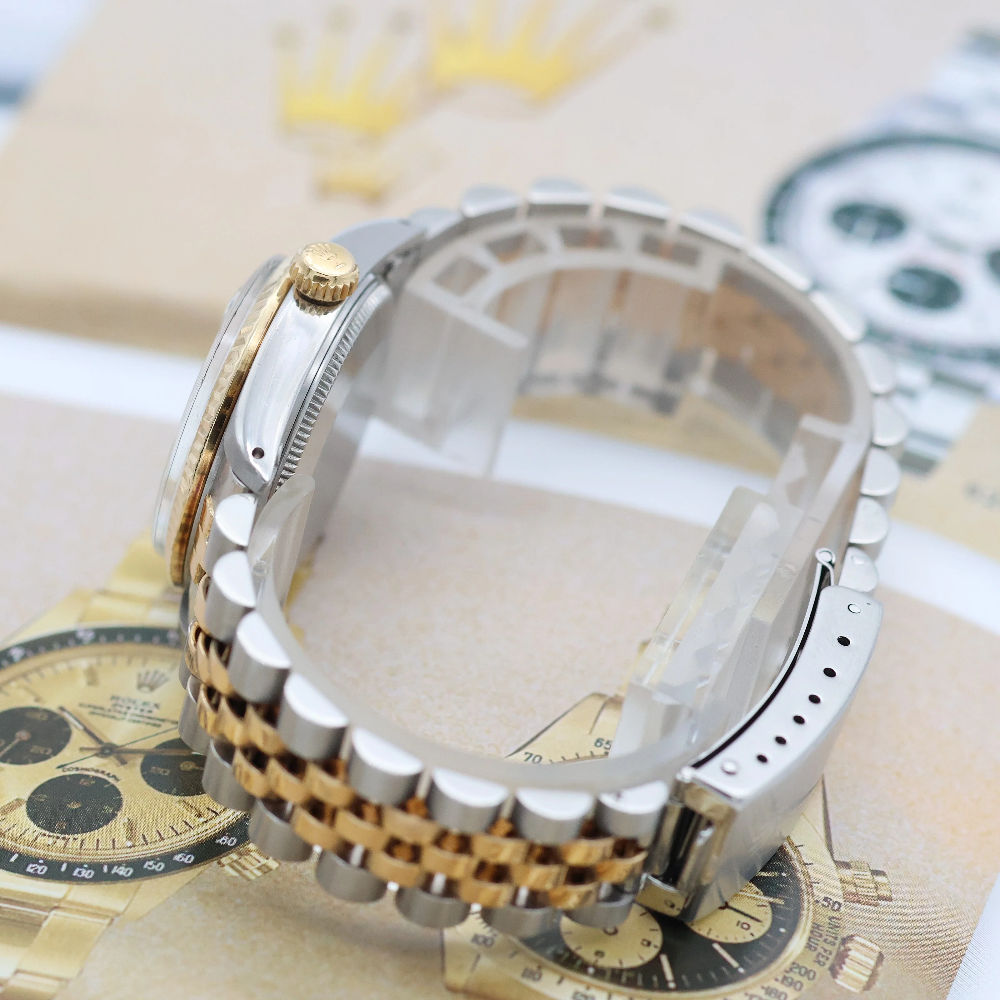Rolex Datejust 31 ref. 6827 White Roman Dial - Jubilee bracelet - Image 18