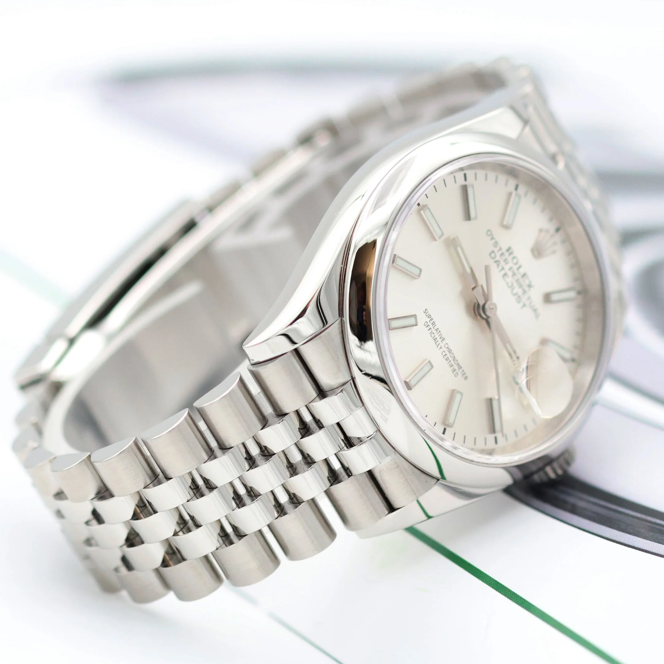 Rolex Datejust 36 126200 Silver Dial Jubilee bracelet - Image 10