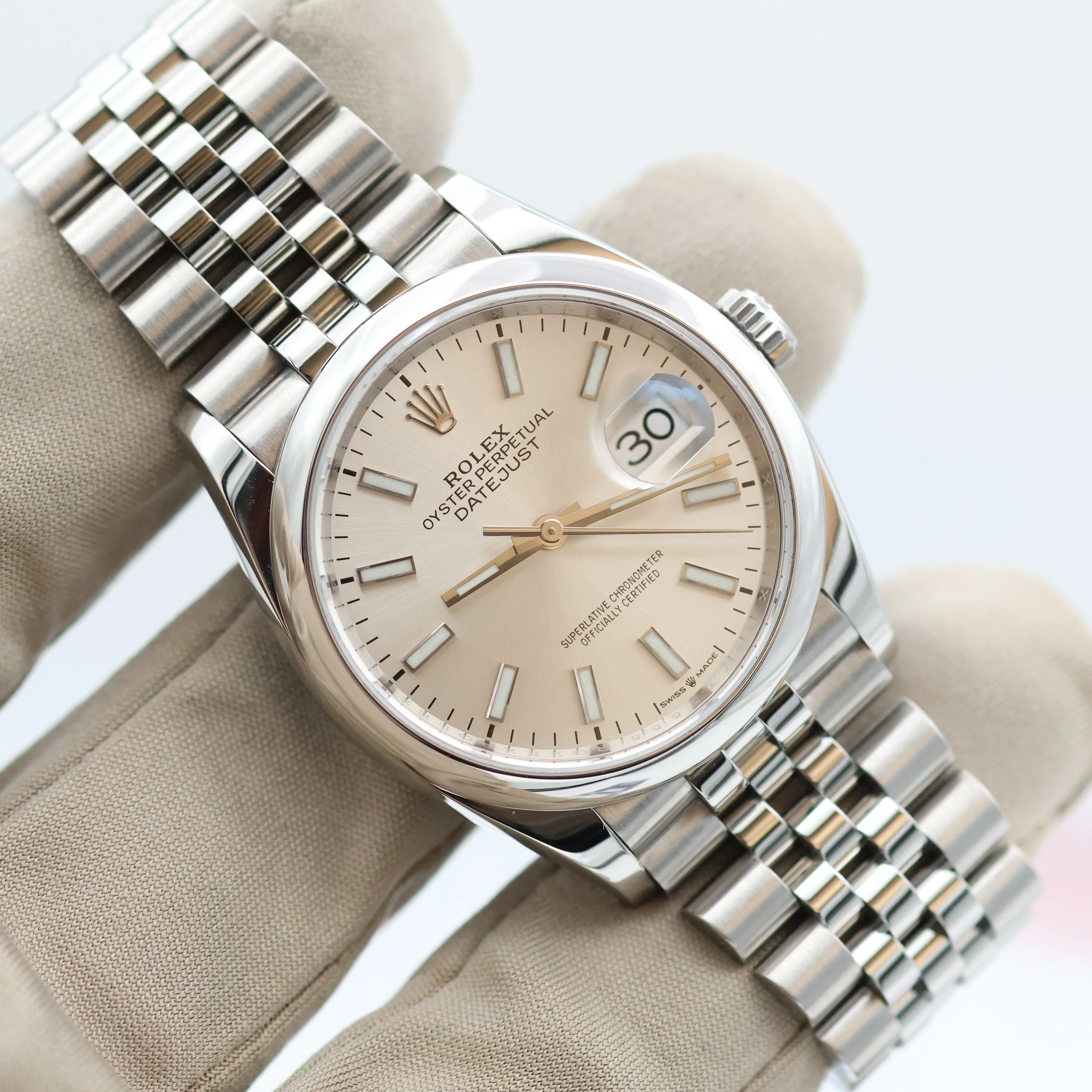 Rolex Datejust 36 126200 Silver Dial Jubilee bracelet - Image 5