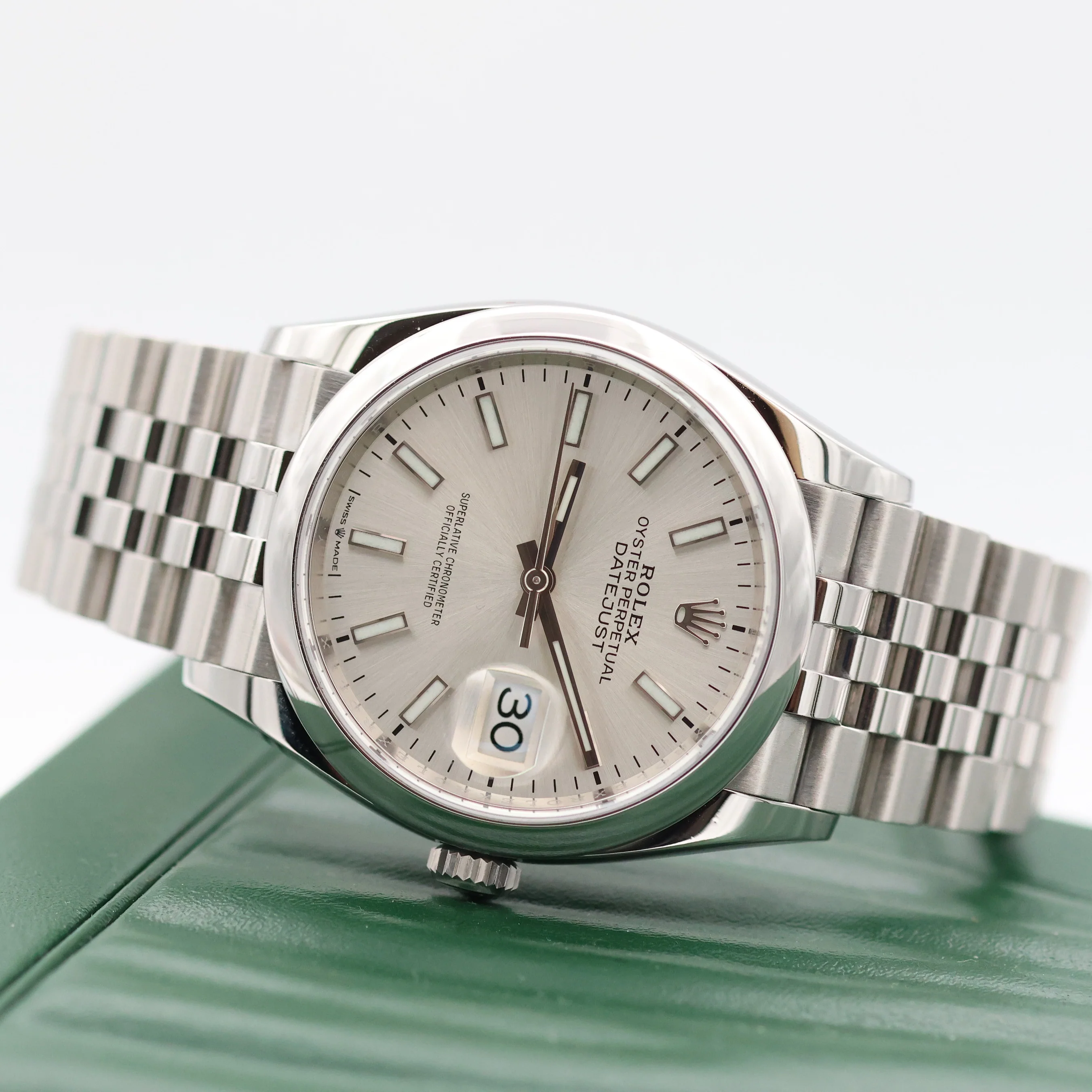 Rolex Datejust 36 126200 Silver Dial Jubilee bracelet - Image 8