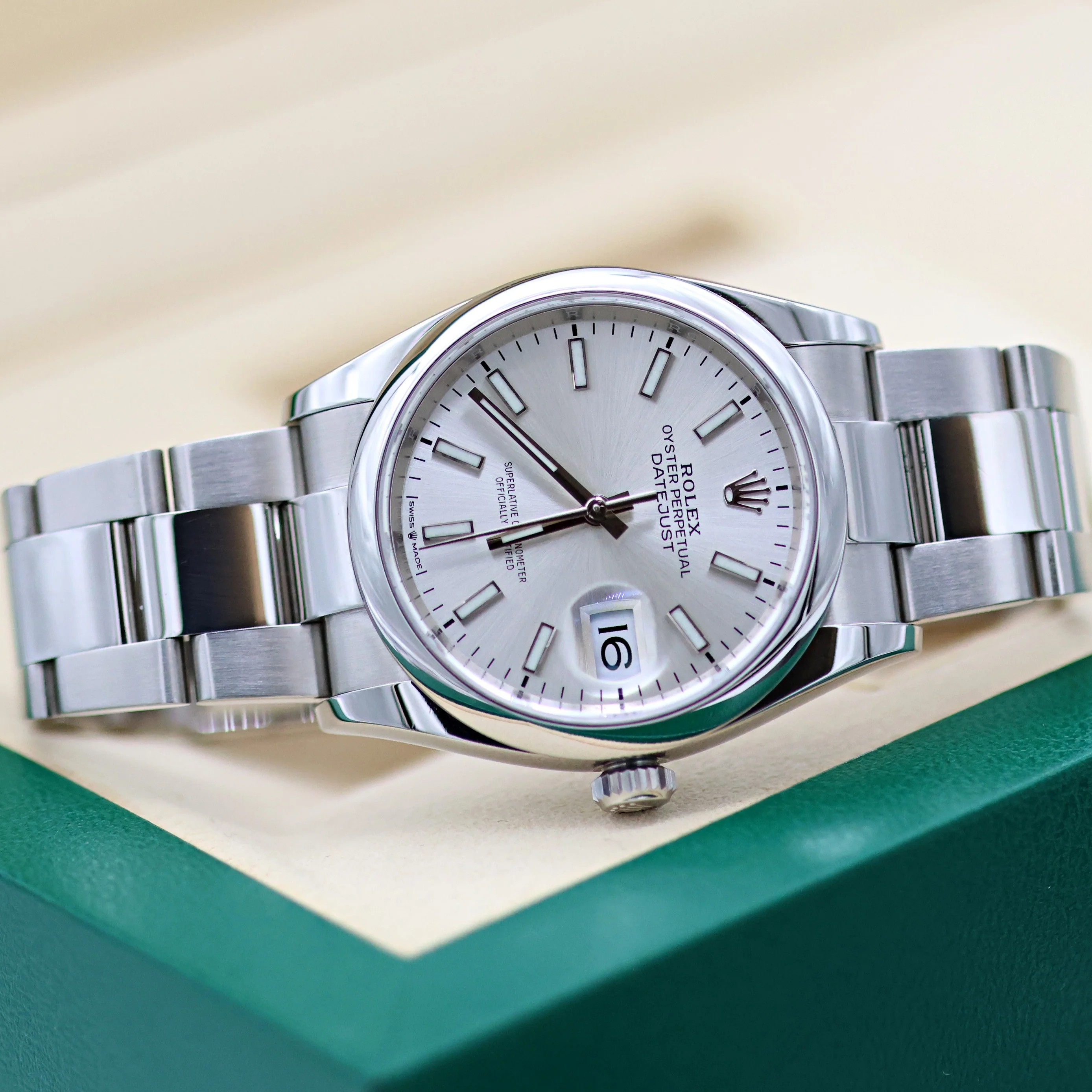 Rolex Datejust 36 126200 Silver Dial Oyster bracelet - Image 5