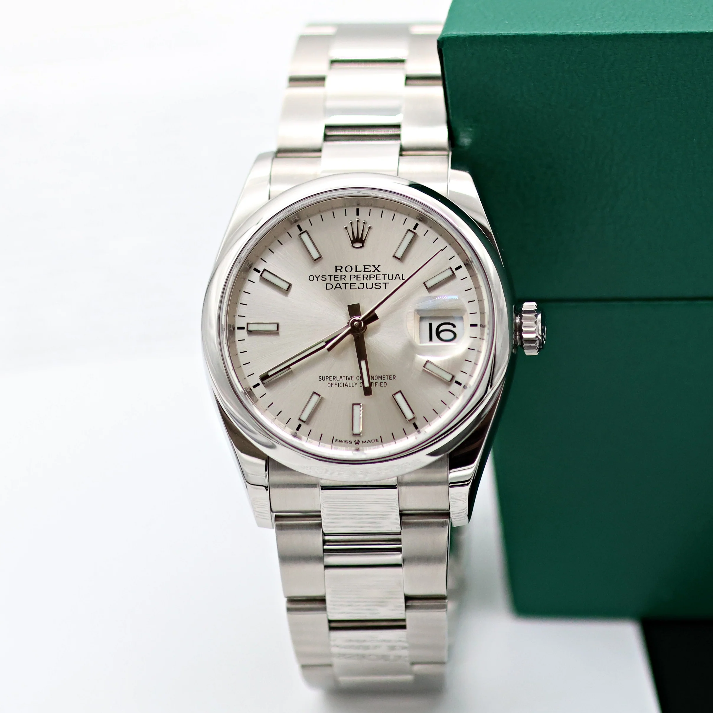 Rolex Datejust 36 126200 Silver Dial Oyster bracelet - Image 7