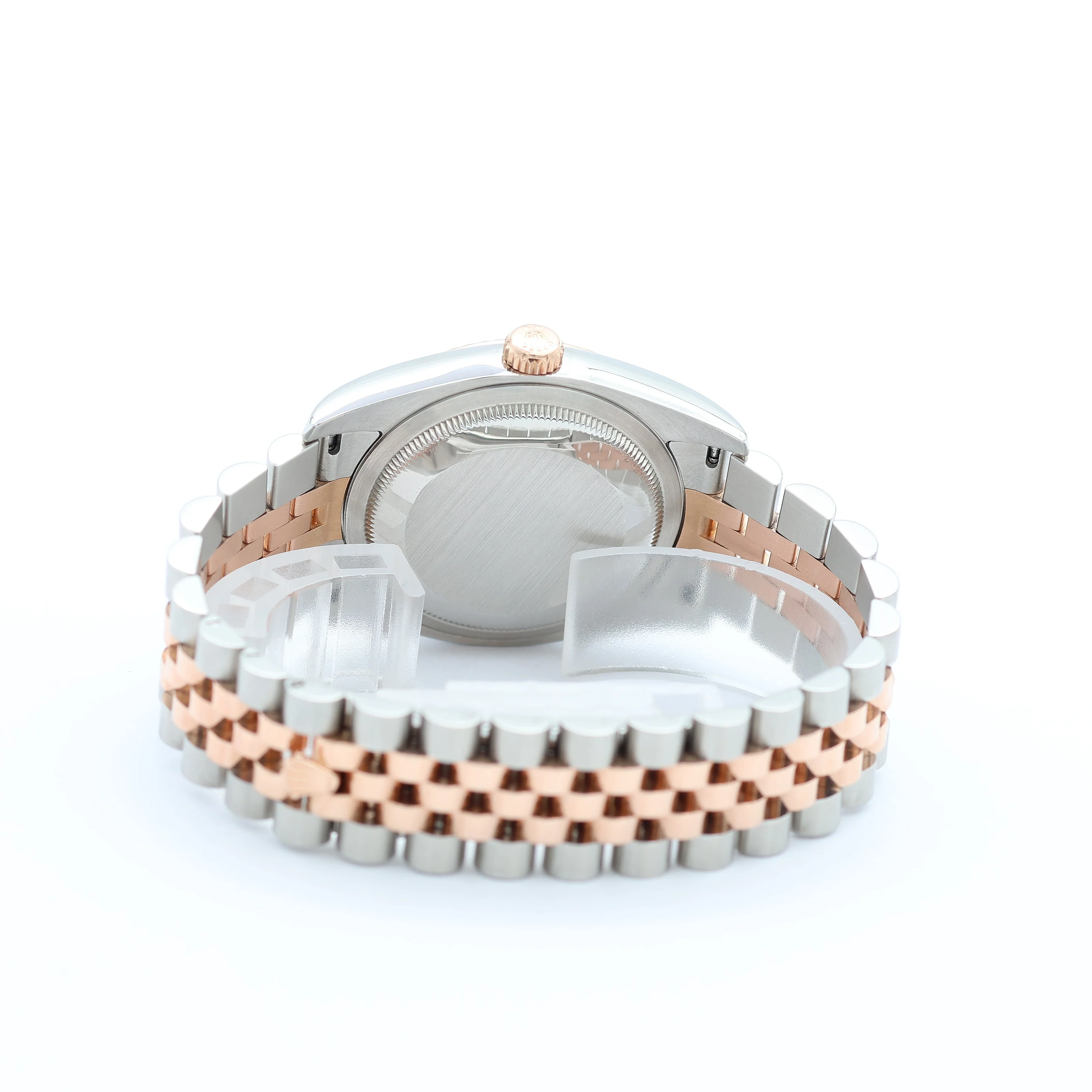 Rolex Datejust 36 ref. 116231 Black Dial - Steel/Rose Gold Jubilee - Full Set - Image 10