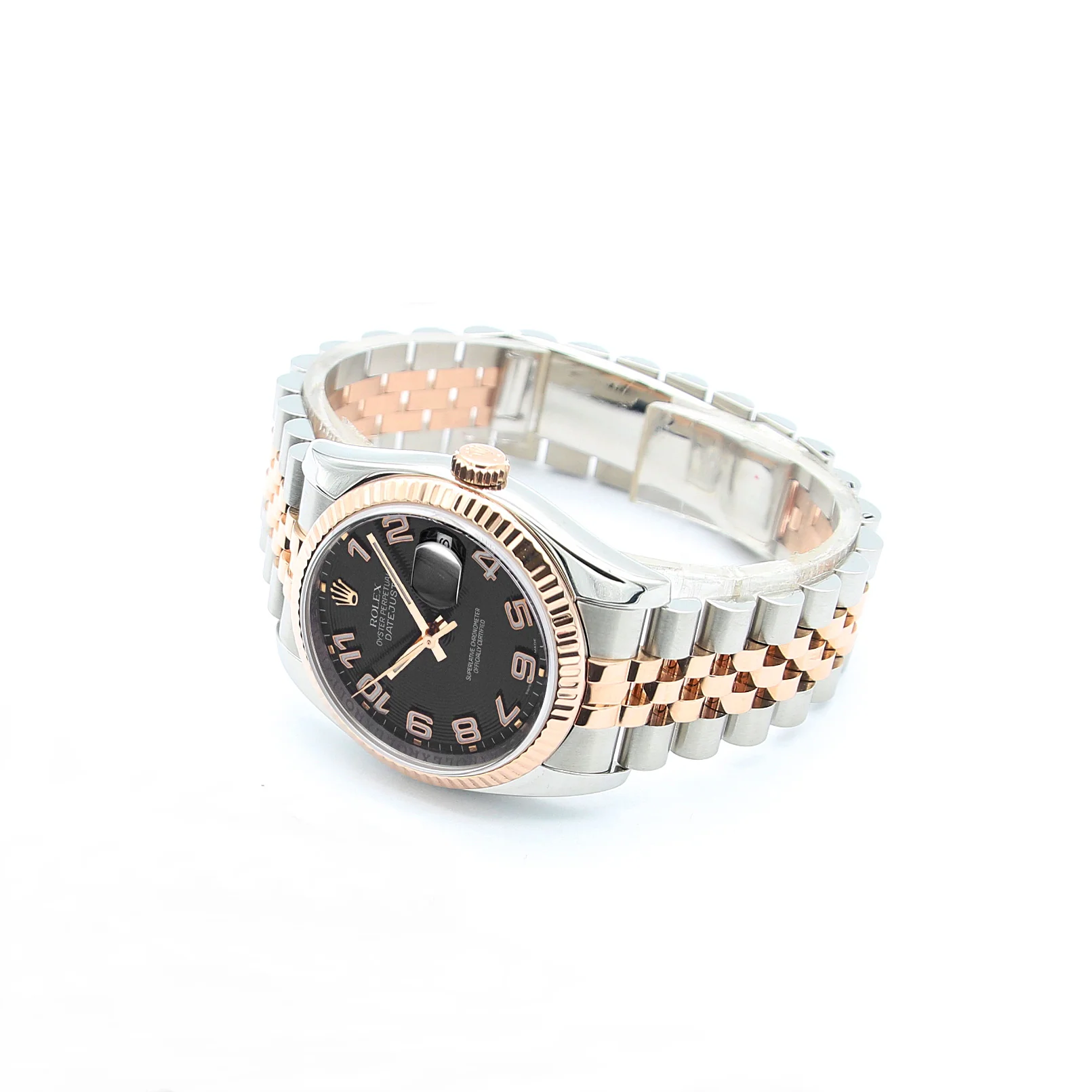 Rolex Datejust 36 ref. 116231 Concentric Black Dial - Steel/Rose Gold Jubilee - Full Set - Image 5