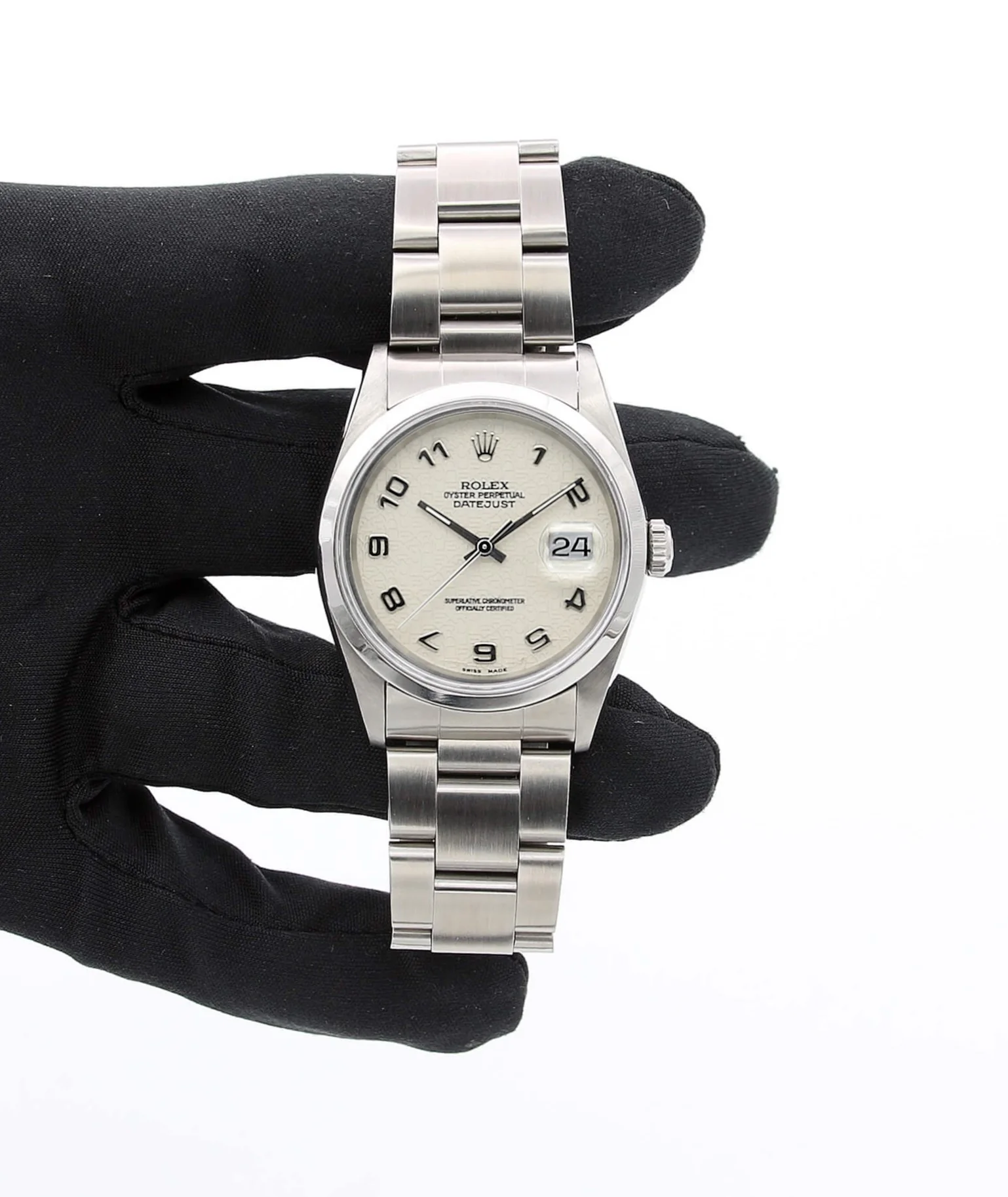 Rolex Datejust 36 ref. 16200 MIllennary Dial Oyster Bracelet - Image 2