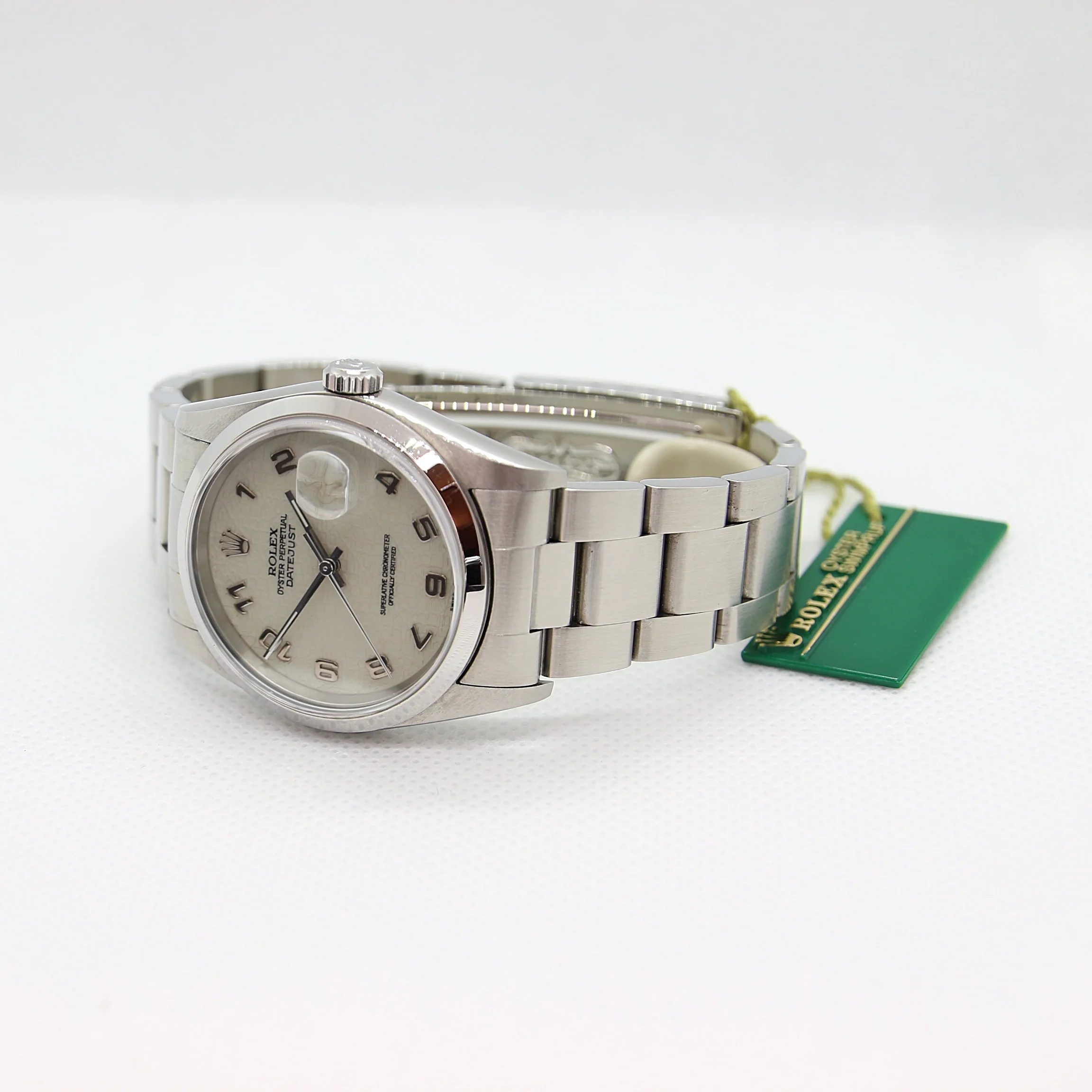 Rolex Datejust 36 ref. 16200 MIllennary Dial Oyster Bracelet - Image 3