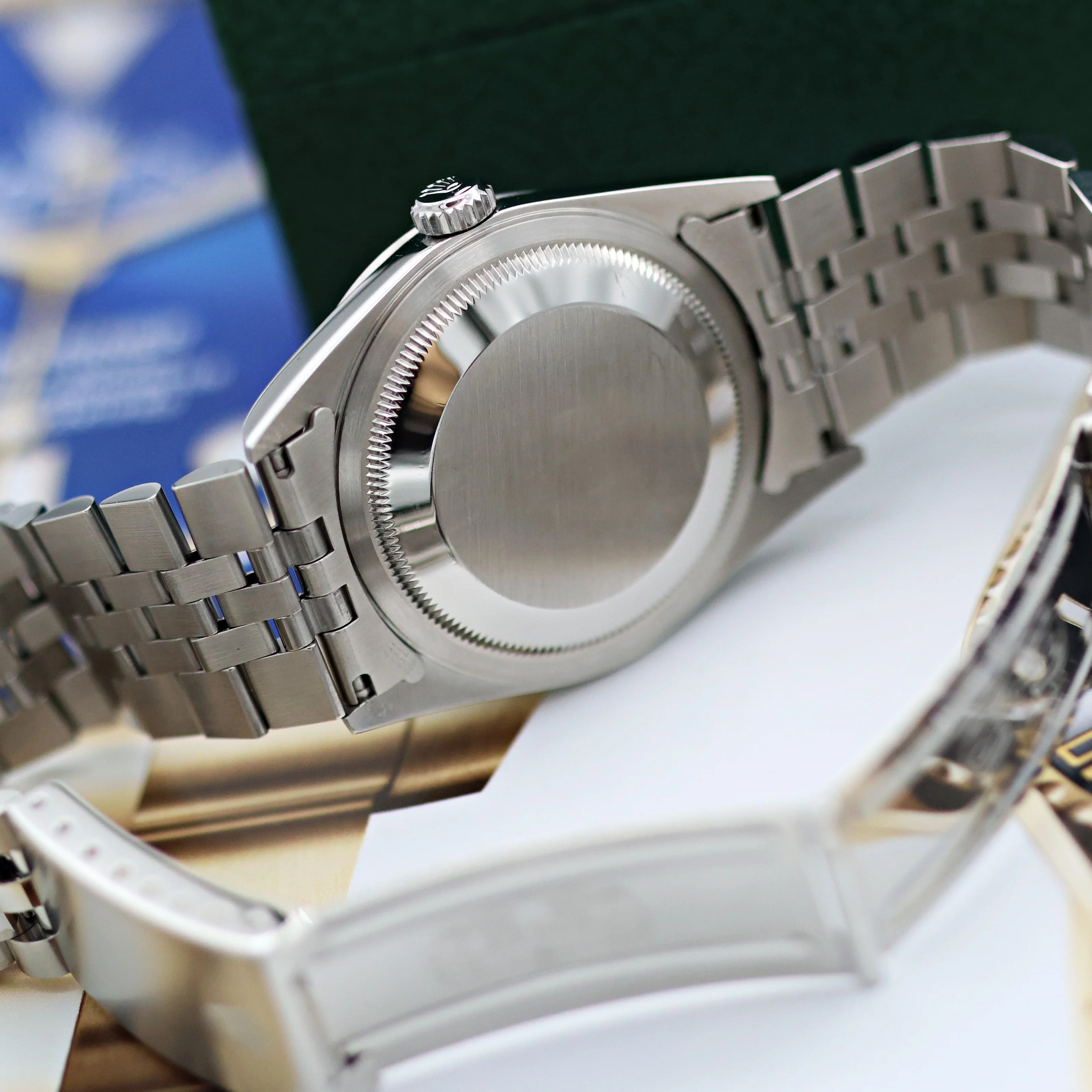 Rolex Datejust 36 ref. 16200 Silver Circle Dial - Jubilee Bracelet - Image 18