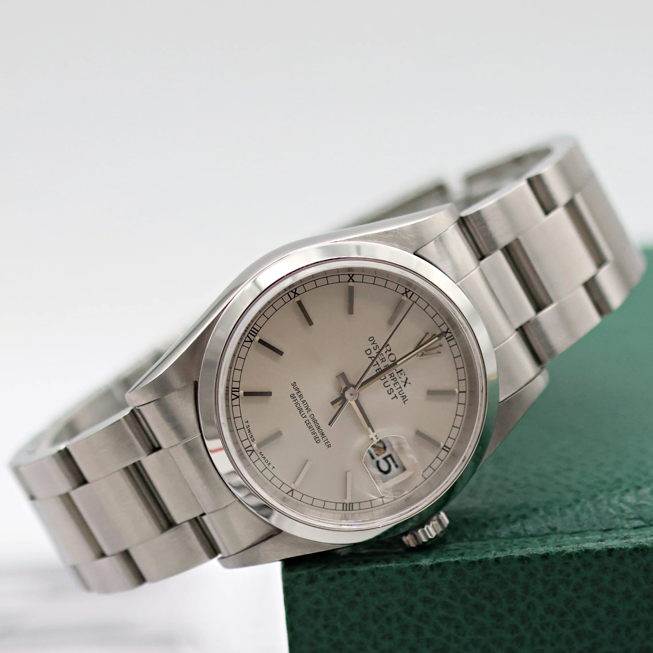 Rolex Datejust 36 ref. 16200 Silver Dial - Oyster Bracelet - Image 11