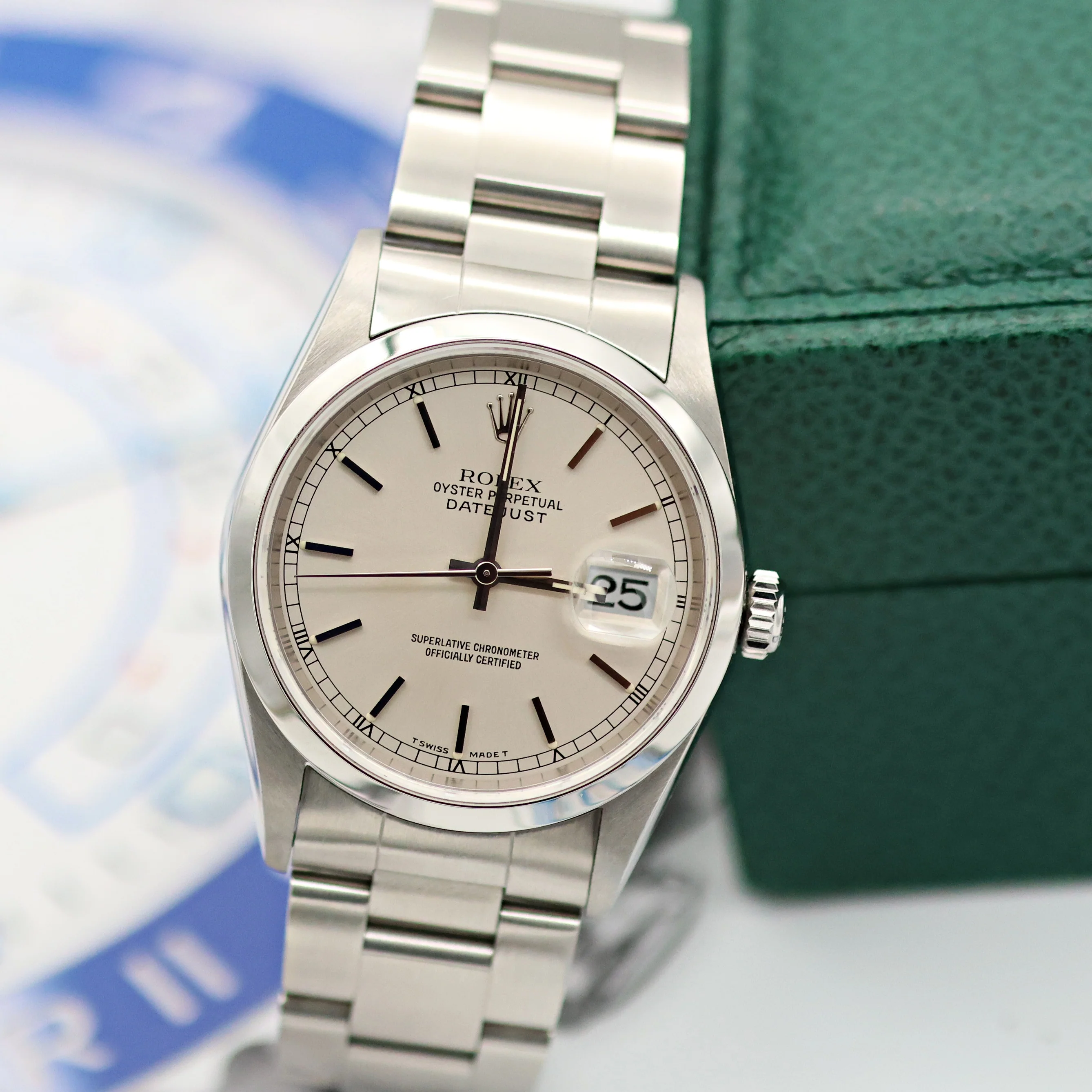 Rolex Datejust 36 ref. 16200 Silver Dial - Oyster Bracelet - Image 5