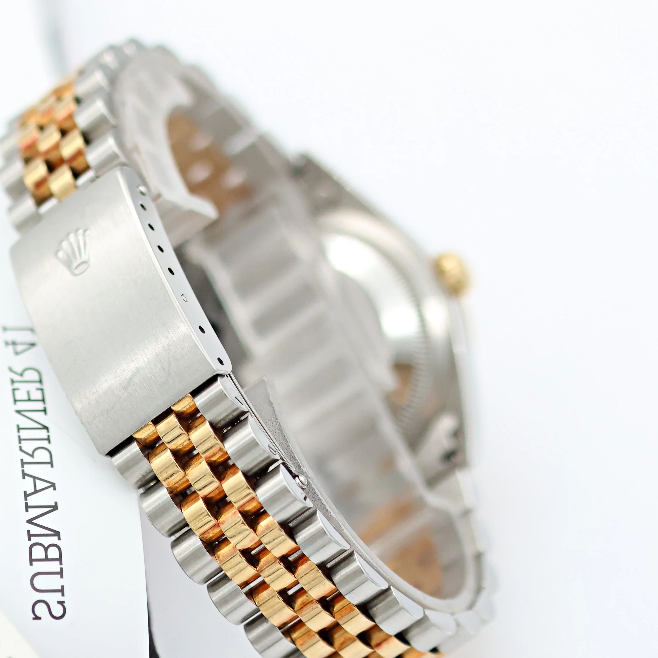 Rolex Datejust 36 ref. 16233 Champagne Circle dial - Jubilee Bracelet - Full Set - Image 22