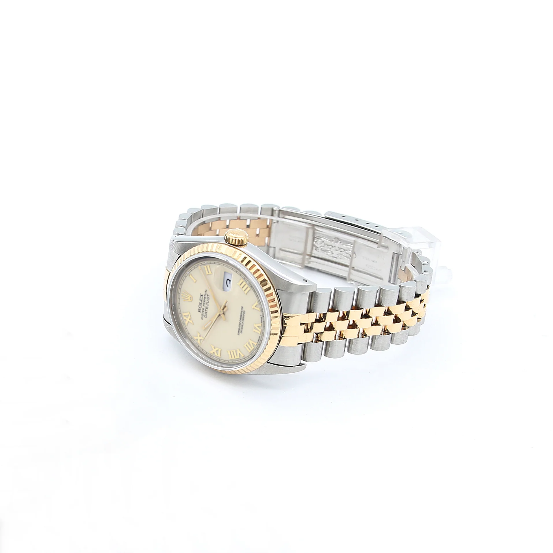 Rolex Datejust 36 ref. 16233 Cream Roman dial - Image 4