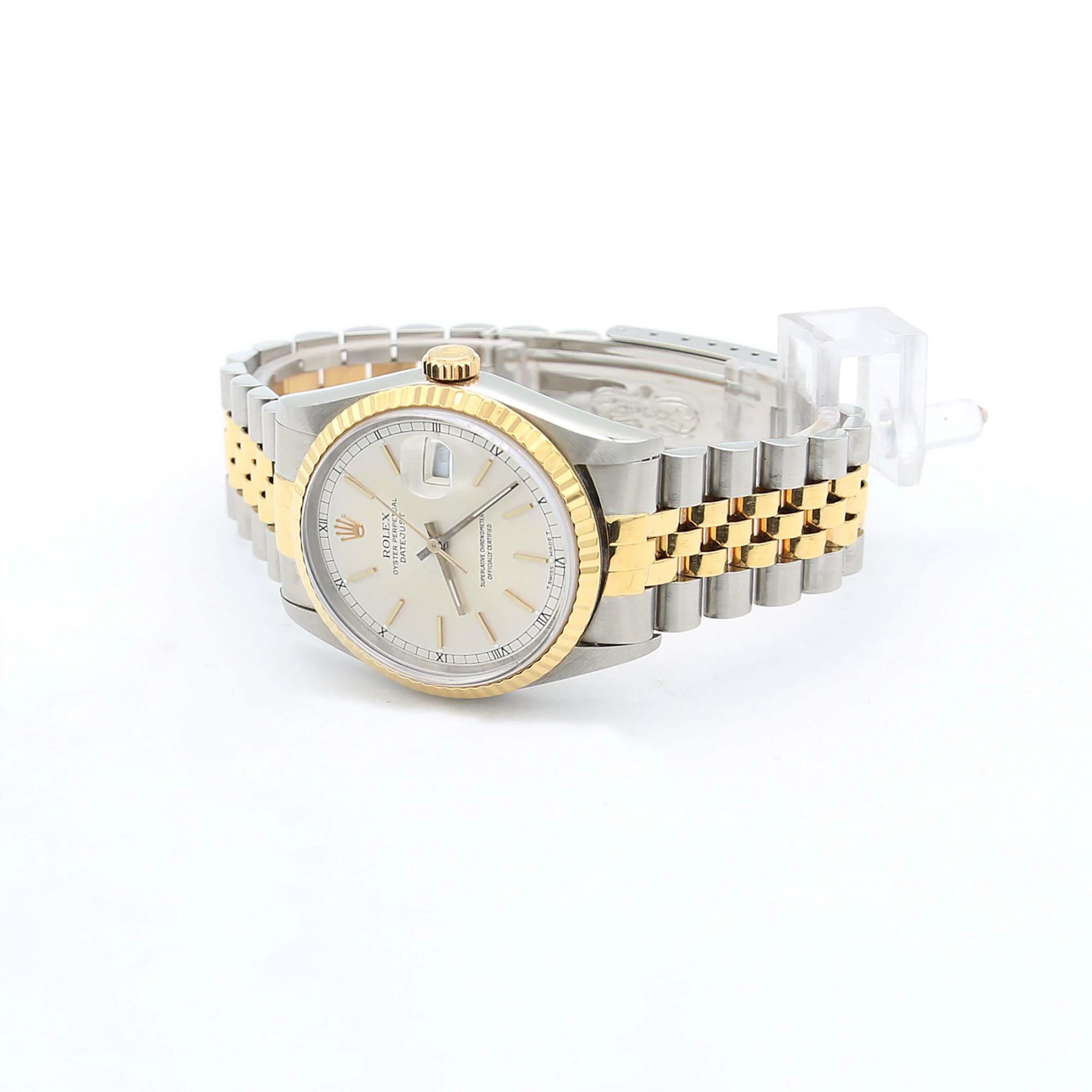 Rolex Datejust 36 ref. 16233 Silver dial - Full Set - Image 3