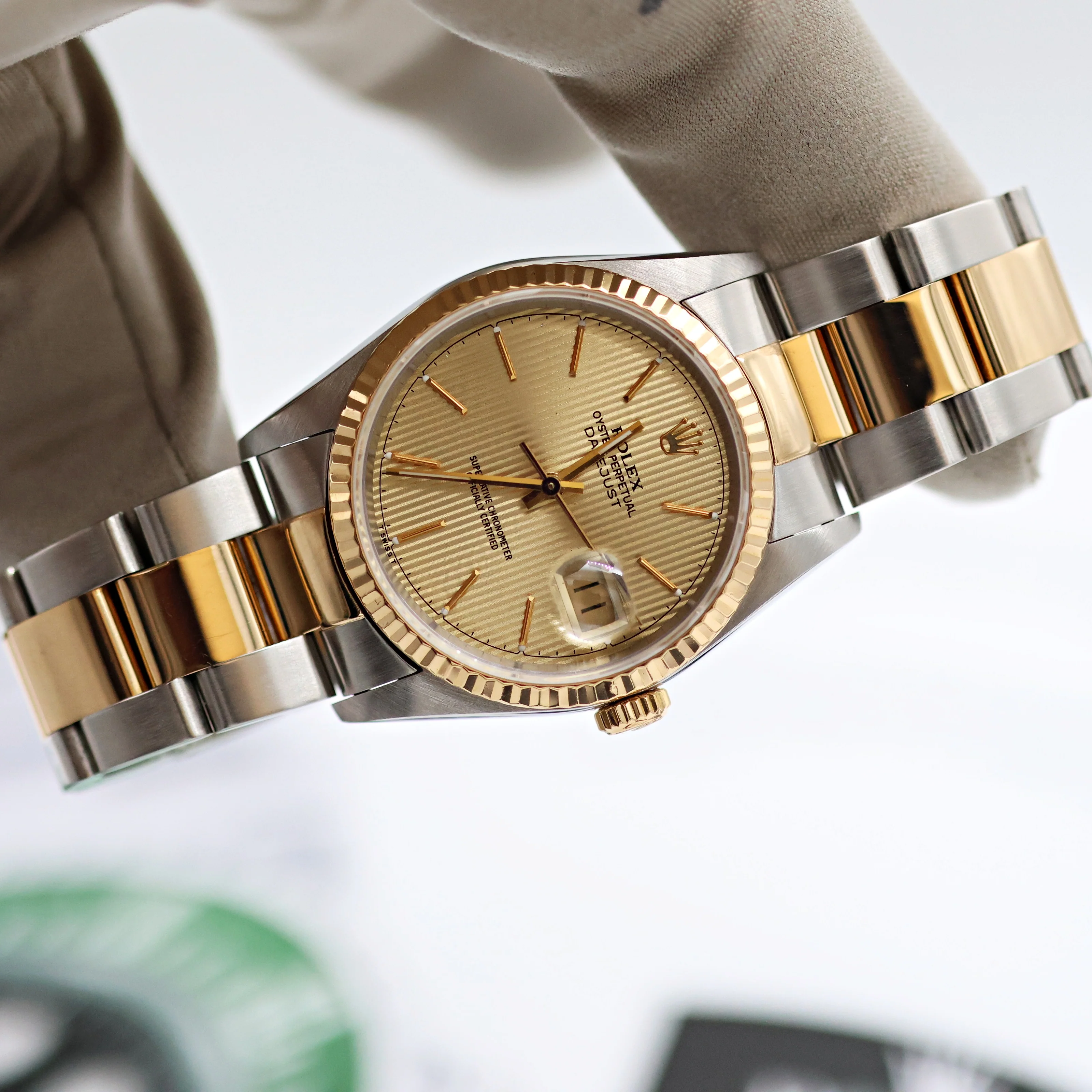 Rolex Datejust 36 ref. 16233 Tapestry dial - Oyster Bracelet - Full Set - Image 11