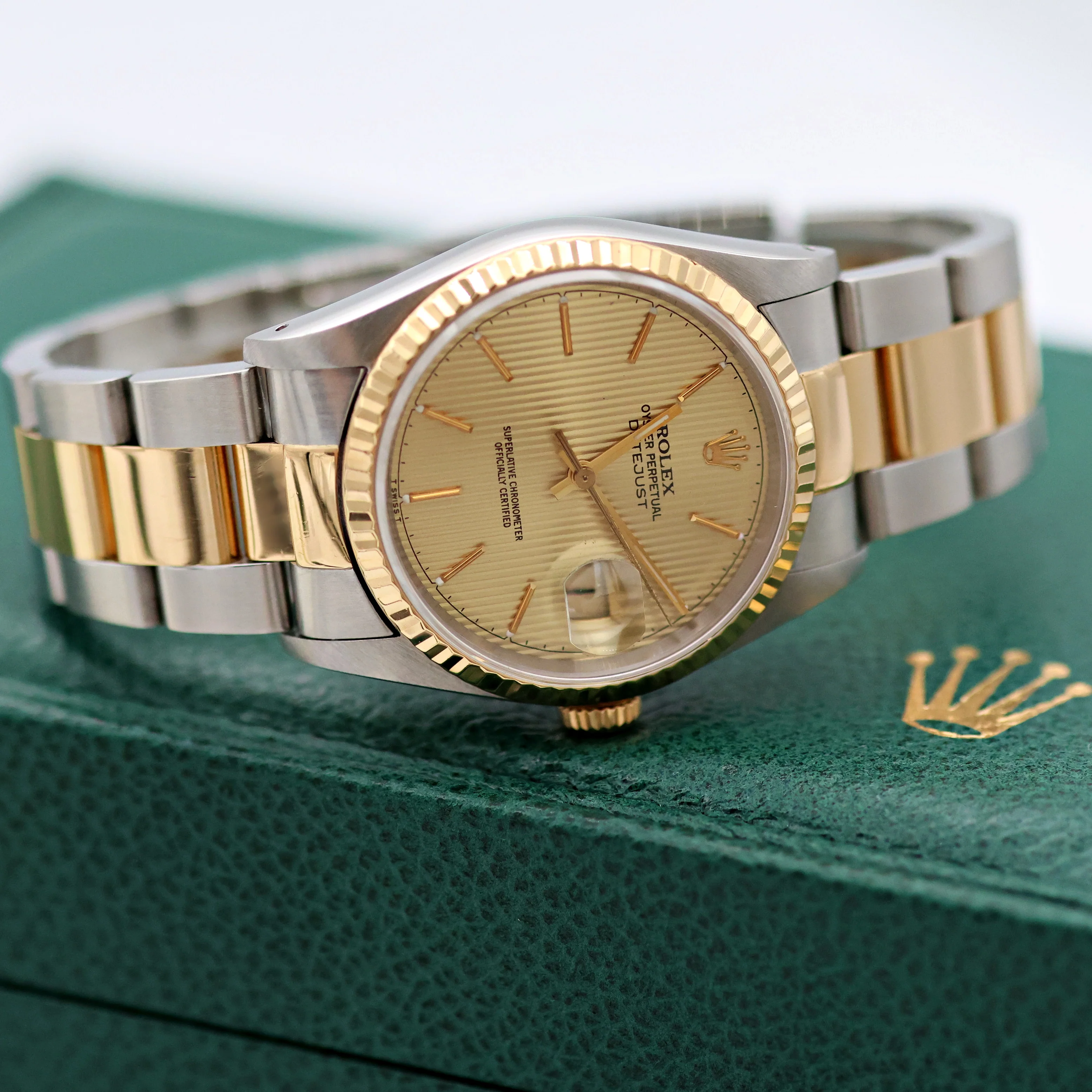 Rolex Datejust 36 ref. 16233 Tapestry dial - Oyster Bracelet - Full Set - Image 5