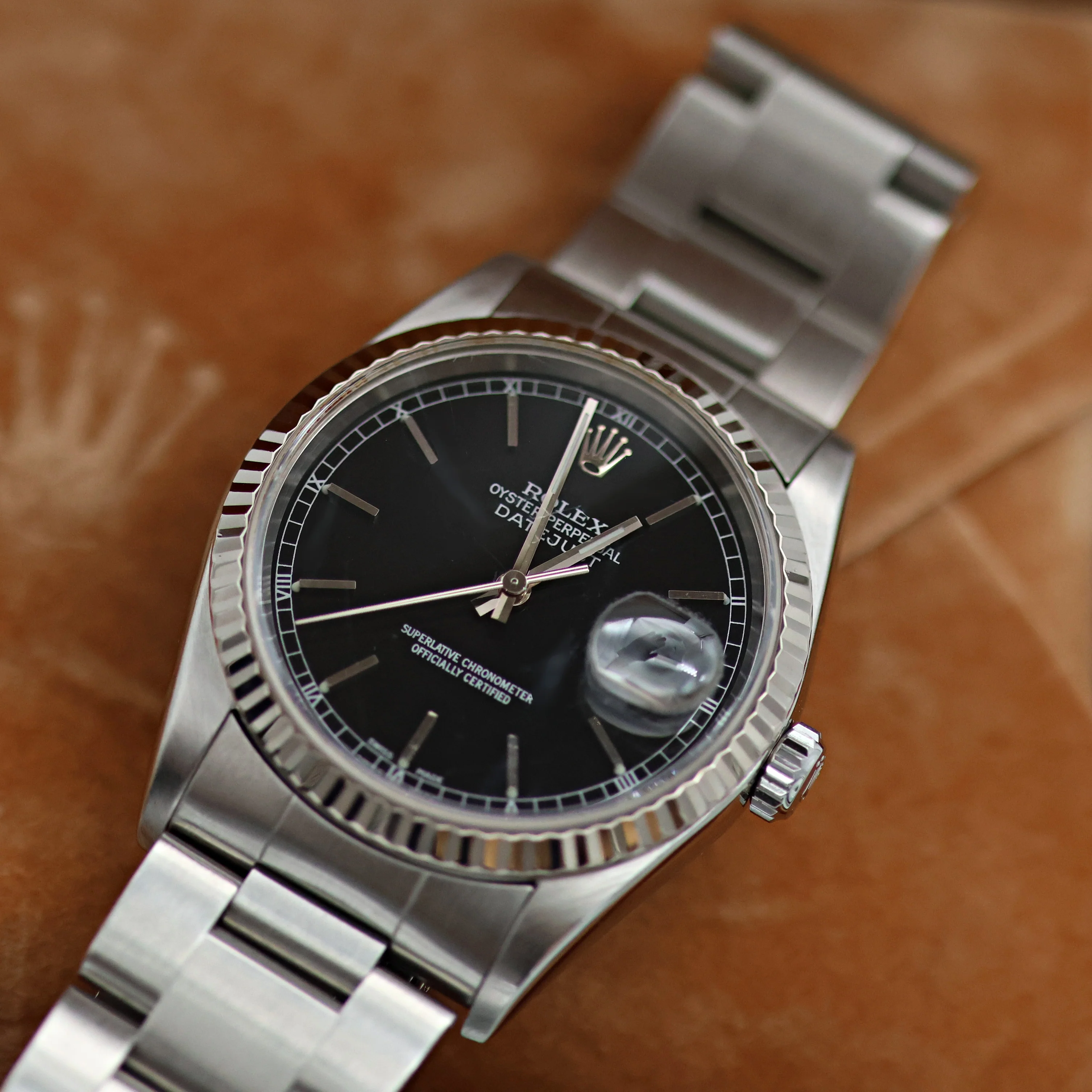 Rolex Datejust 36 ref. 16234 Black (Circle) Dial - Oyster Bracelet - Image 3