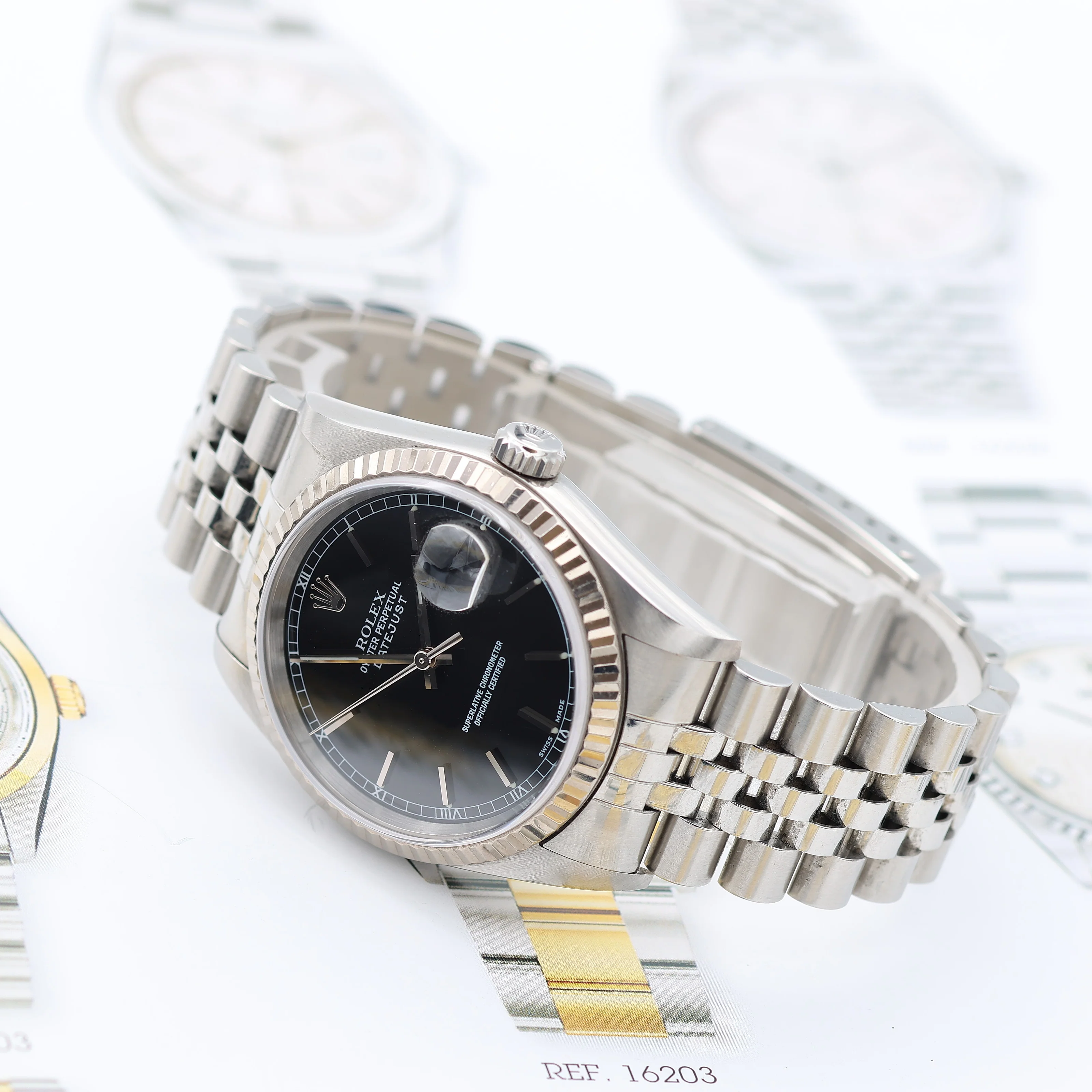 Rolex Datejust 36 ref. 16234 Black (Circle) Dial - Full Set - Image 5