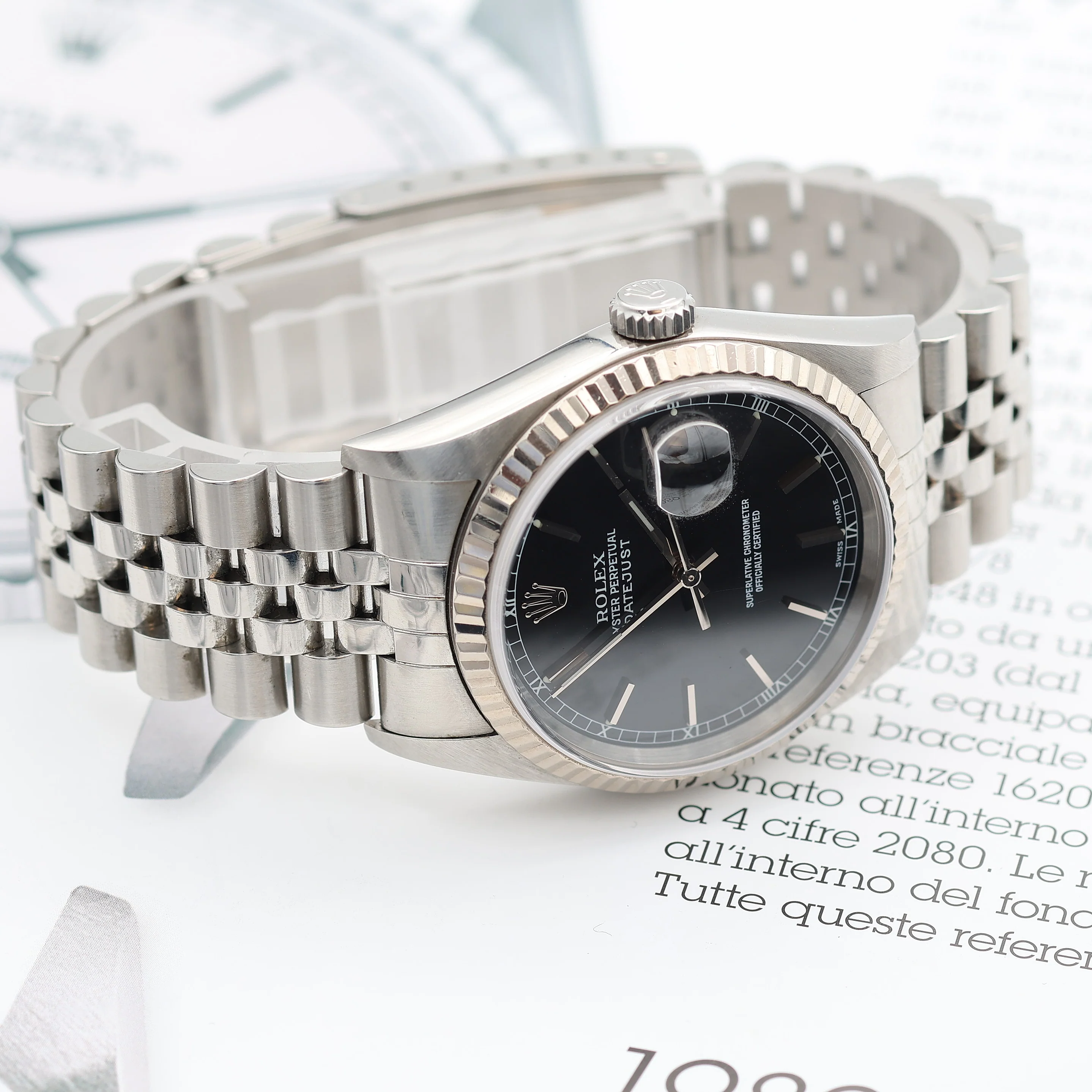 Rolex Datejust 36 ref. 16234 Black (Circle) Dial - Full Set - Image 6