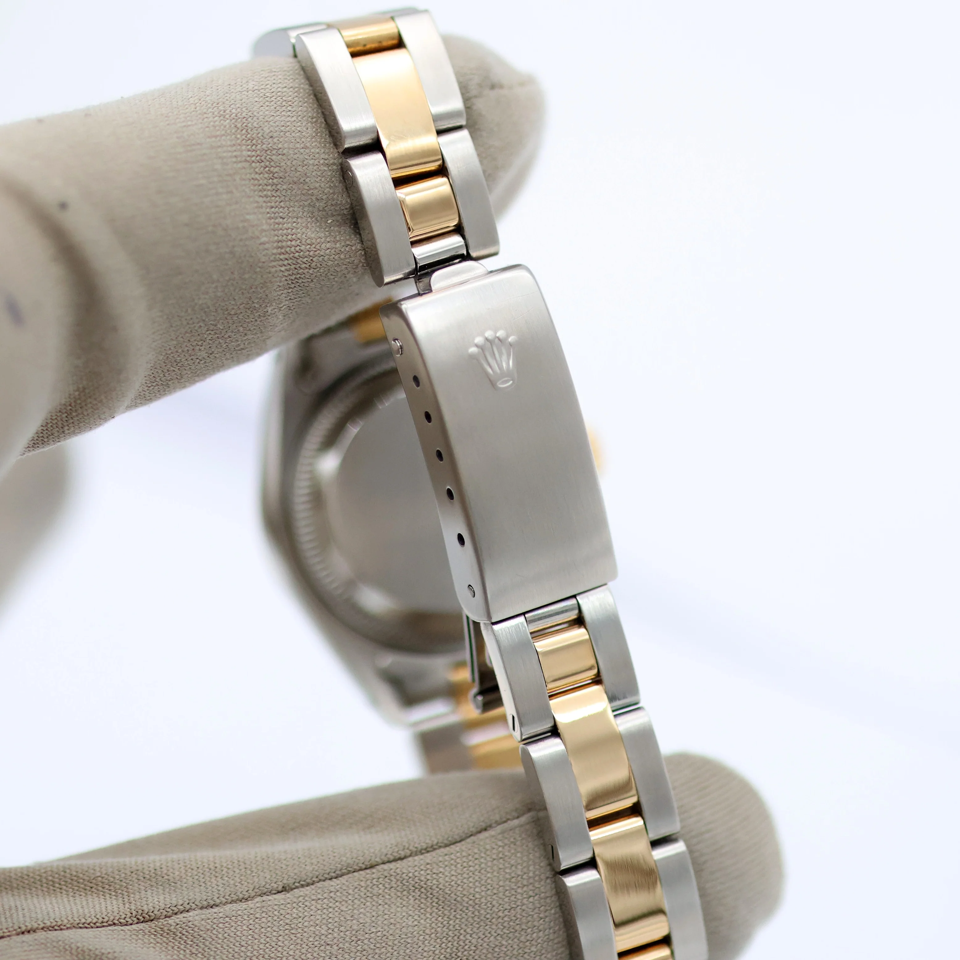 Rolex Datejust Lady ref. 69163 - Oyster Bracelet - Champagne Diamonds Dial - Full Set - Image 19