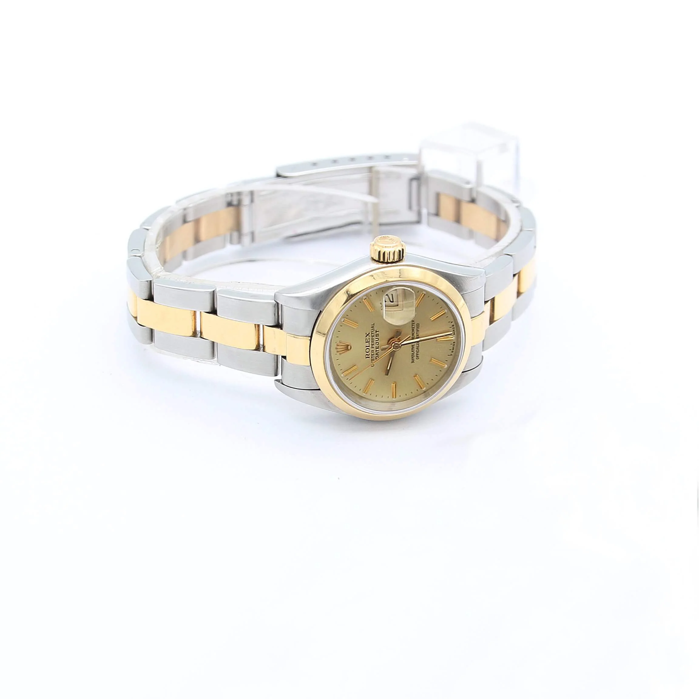 Rolex Datejust Lady ref. 69163 Steel/Gold - Oyster Bracelet - Champagne Dial - Full Set - Image 2