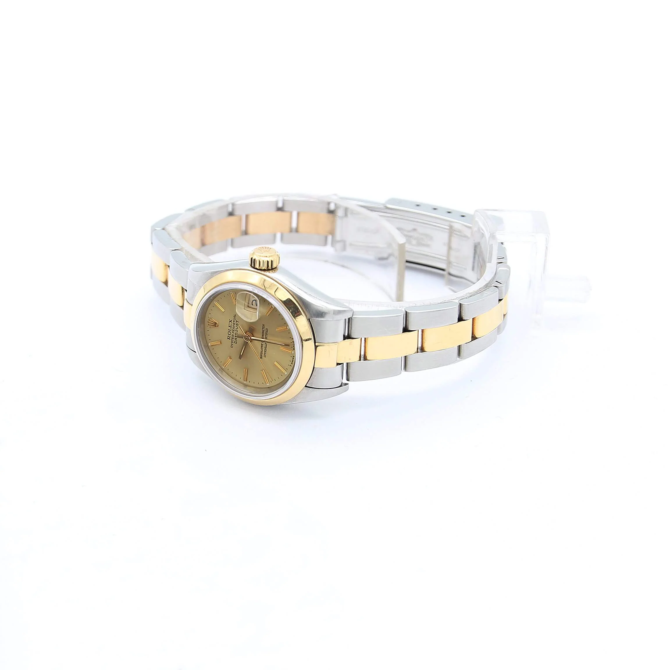Rolex Datejust Lady ref. 69163 Steel/Gold - Oyster Bracelet - Champagne Dial - Full Set - Image 3