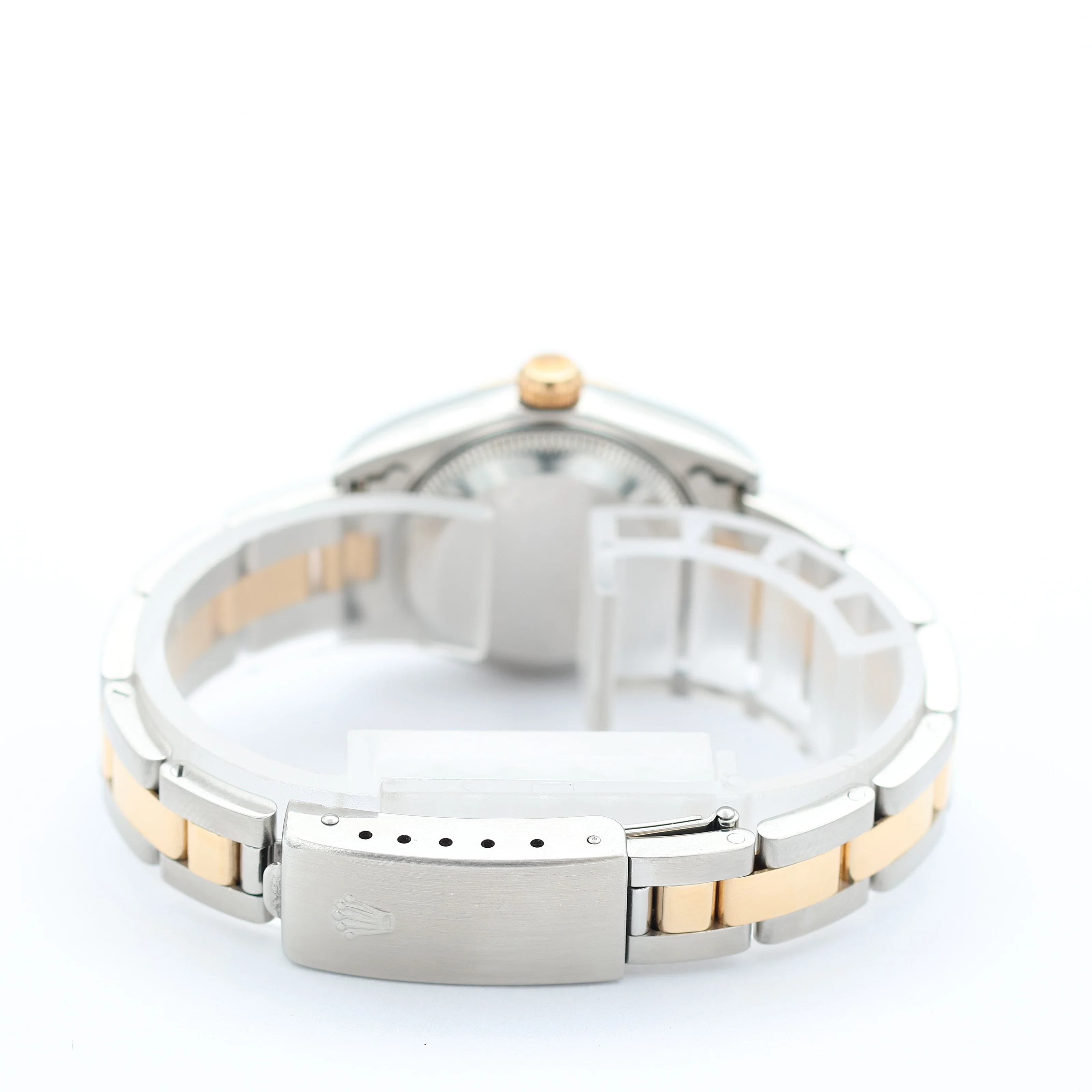 Rolex Datejust Lady ref. 69163 Steel/Gold - Oyster Bracelet - Silver with Golden Index Dial - Image 9
