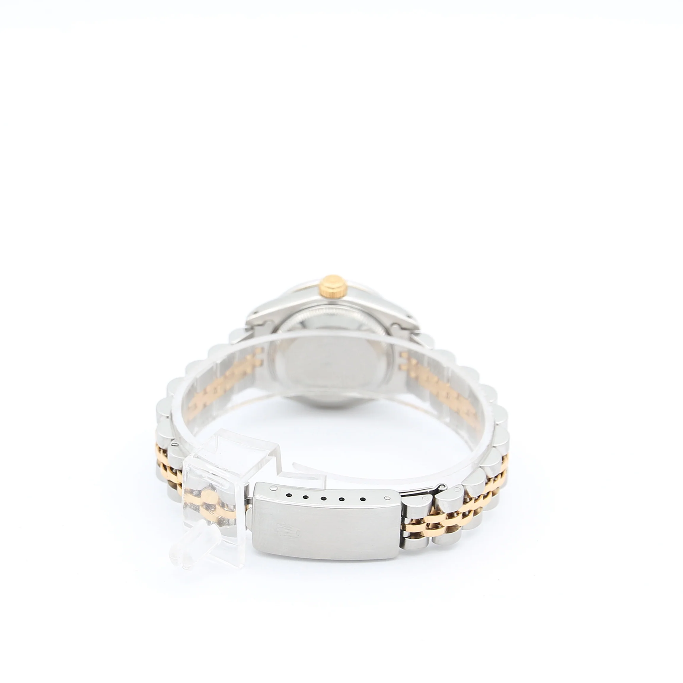 Rolex Datejust Lady ref. 69173 - Champagne Dial - Customized Diamonds Bezel - Image 6