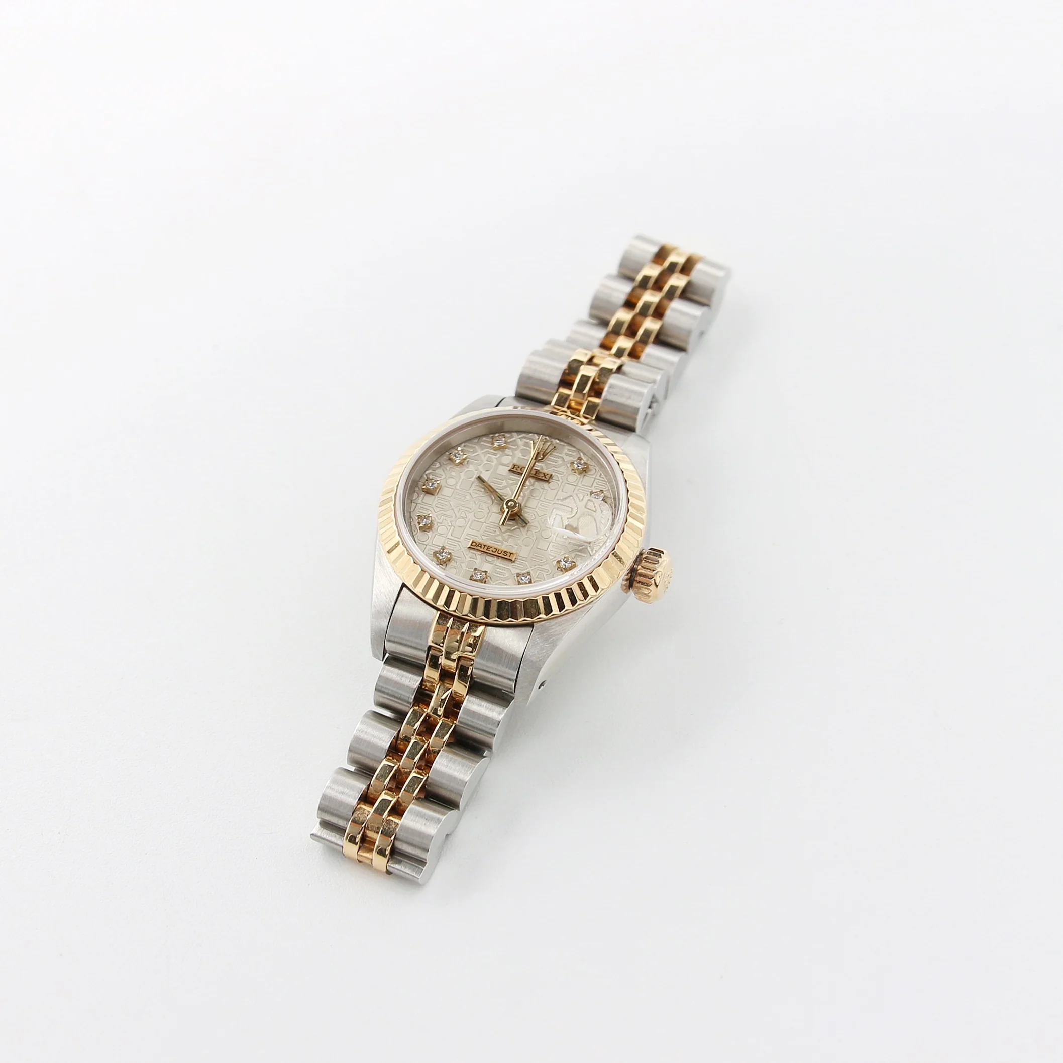 Rolex Datejust Lady ref. 69173 - Jubilee Bracelet - Silver Millennary Diamonds - Image 6