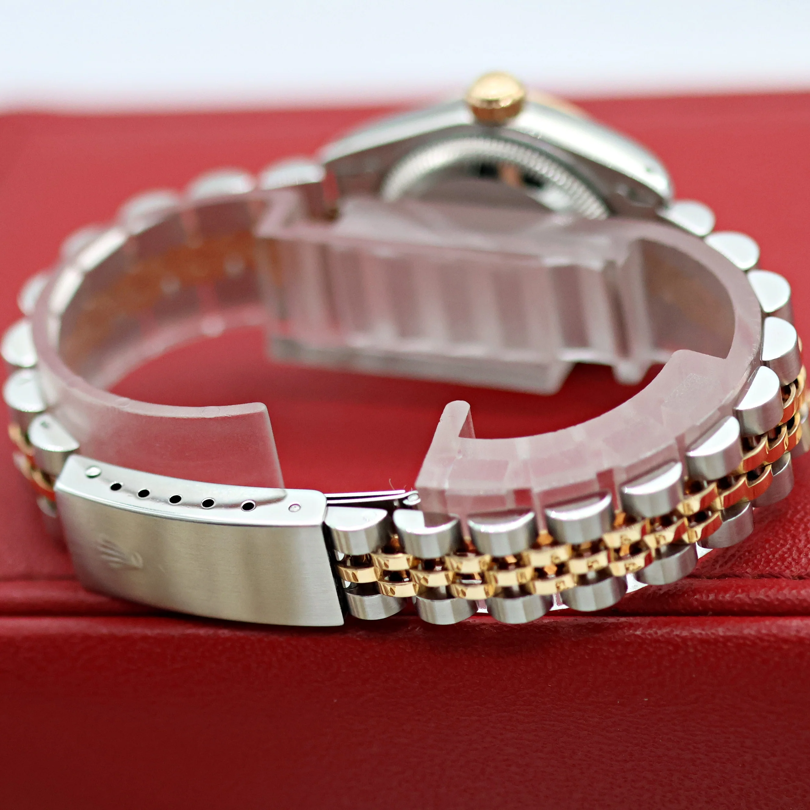 Rolex Datejust Lady ref. 69173 Steel/Gold - Houndstooth Dial - Jubilee - Full Set - Image 21