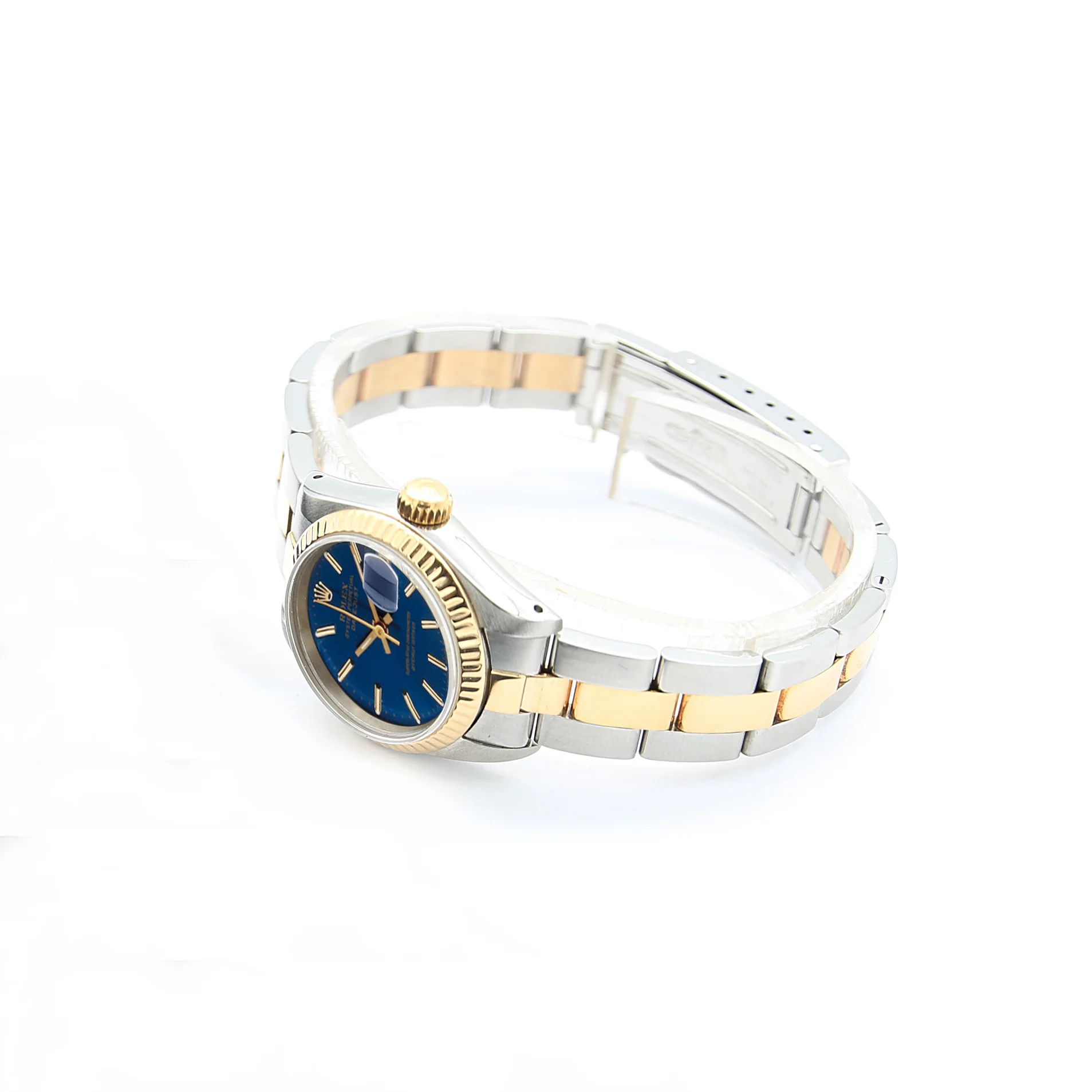Rolex Datejust Lady ref. 69173 Steel/Gold - Oyster Bracelet - Blue Soleil Dial - Full Set - Image 3