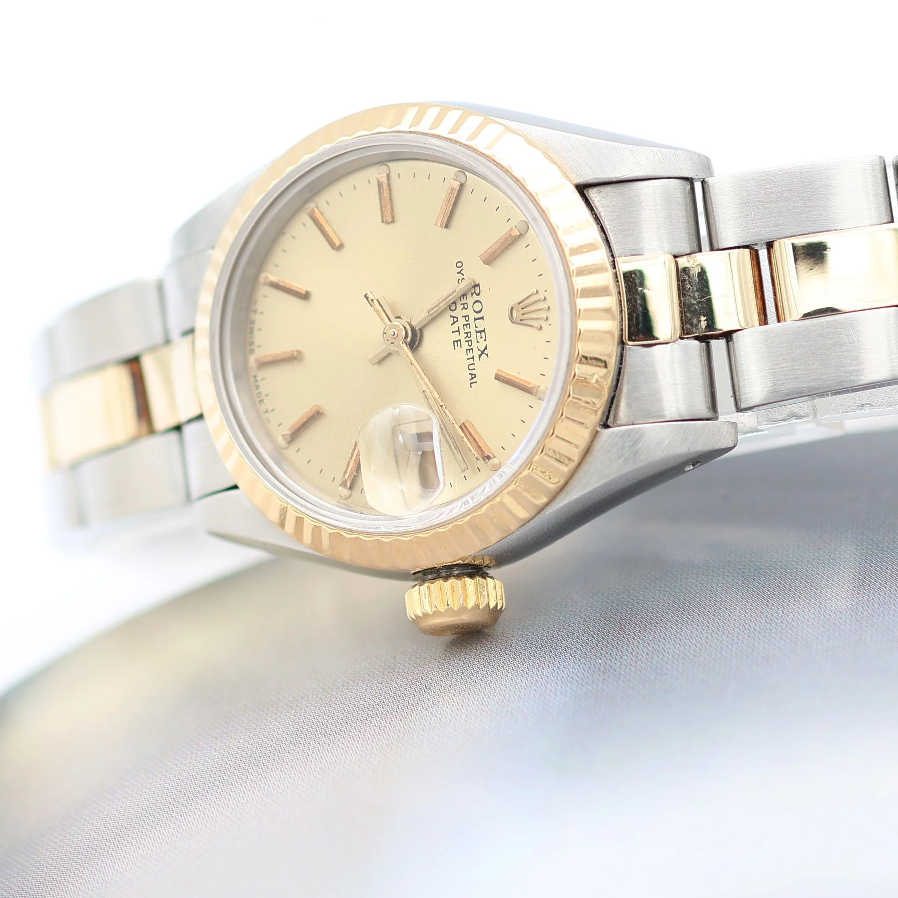 ON SALE: Rolex Datejust Lady ref. 69173 Steel/Gold - Oyster Bracelet - Champagne Dial - Image 13