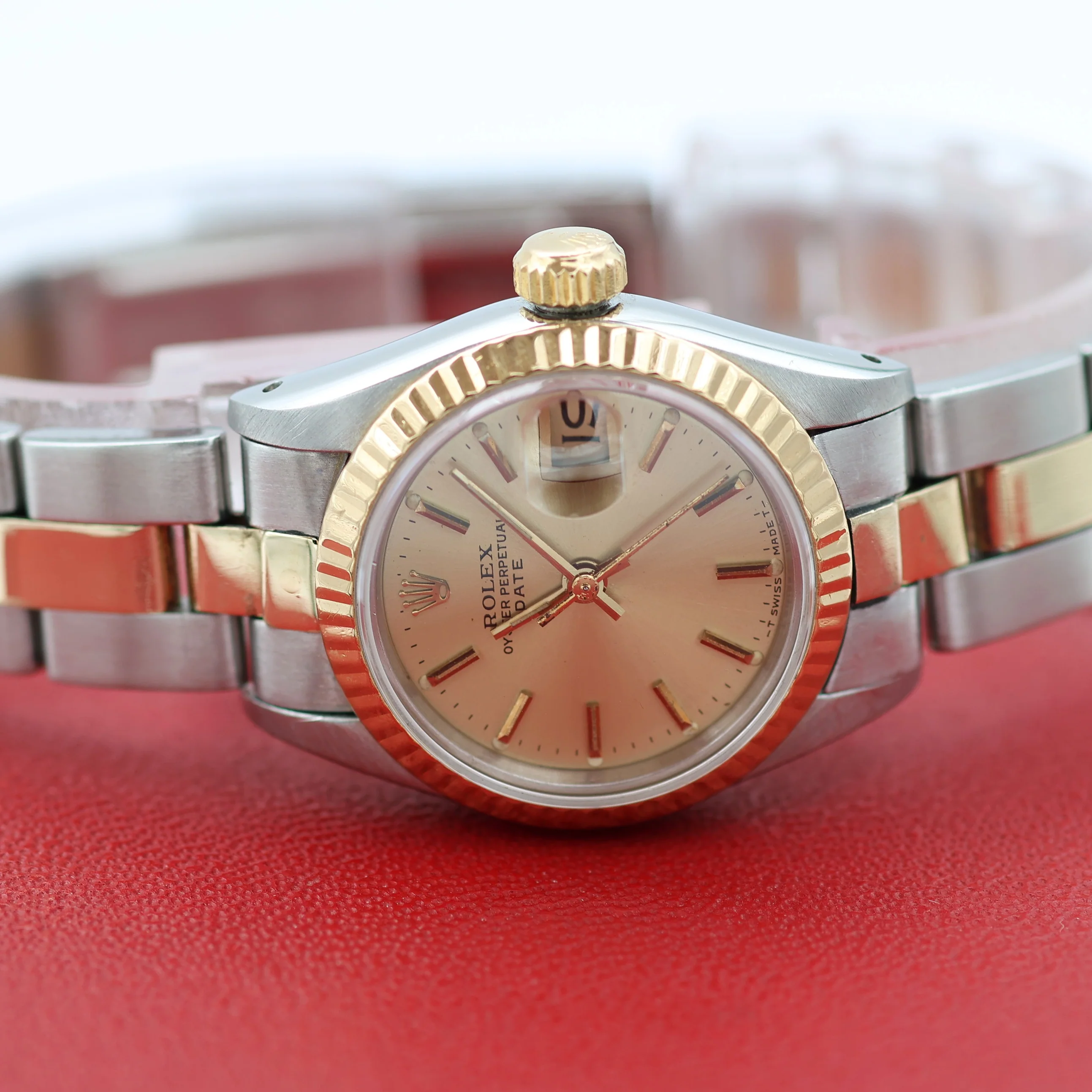 ON SALE: Rolex Datejust Lady ref. 69173 Steel/Gold - Oyster Bracelet - Champagne Dial - Image 14