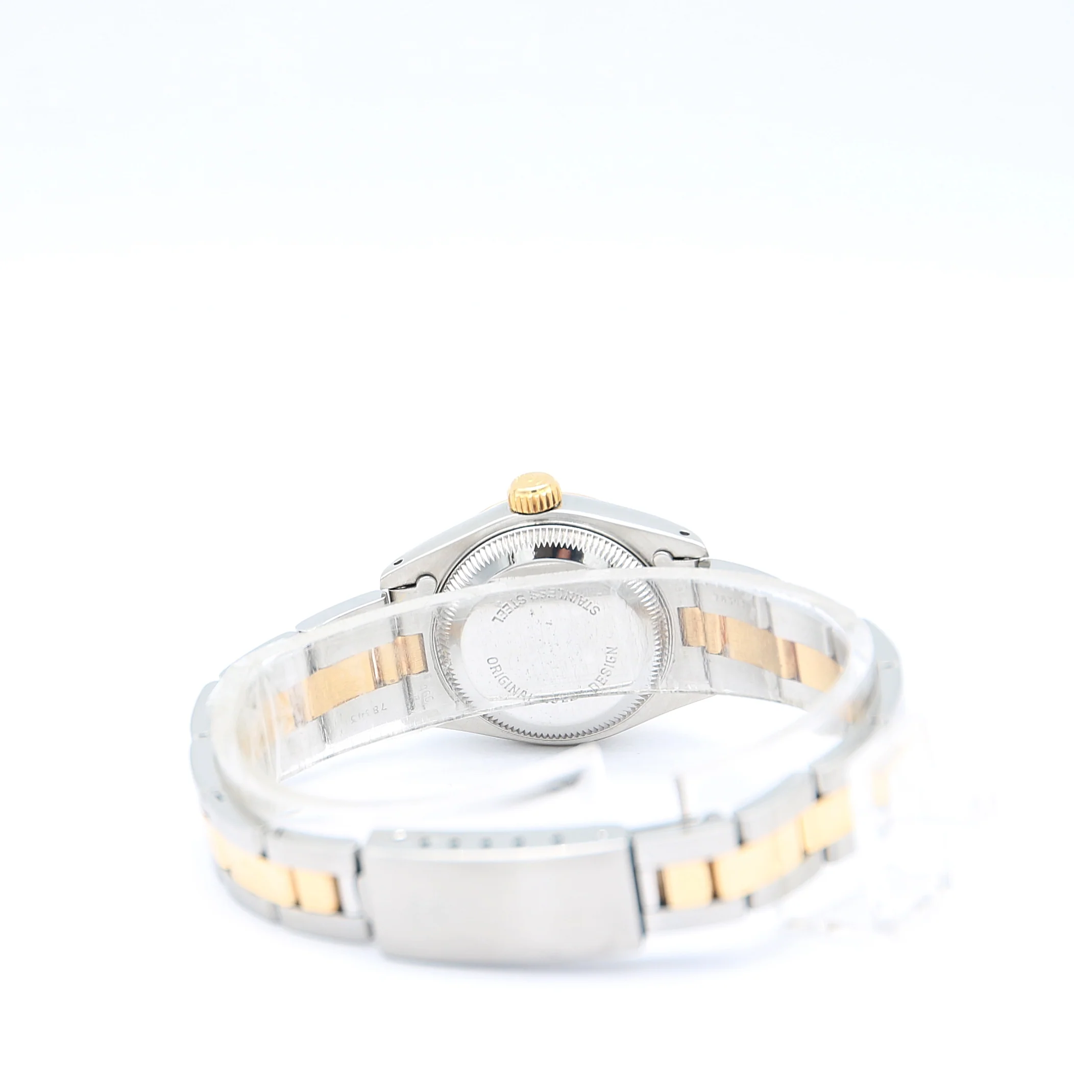 Rolex Datejust Lady ref. 69173 Steel/Gold - Oyster Bracelet - Champagne Dial with Diamonds - Full Set - Image 5