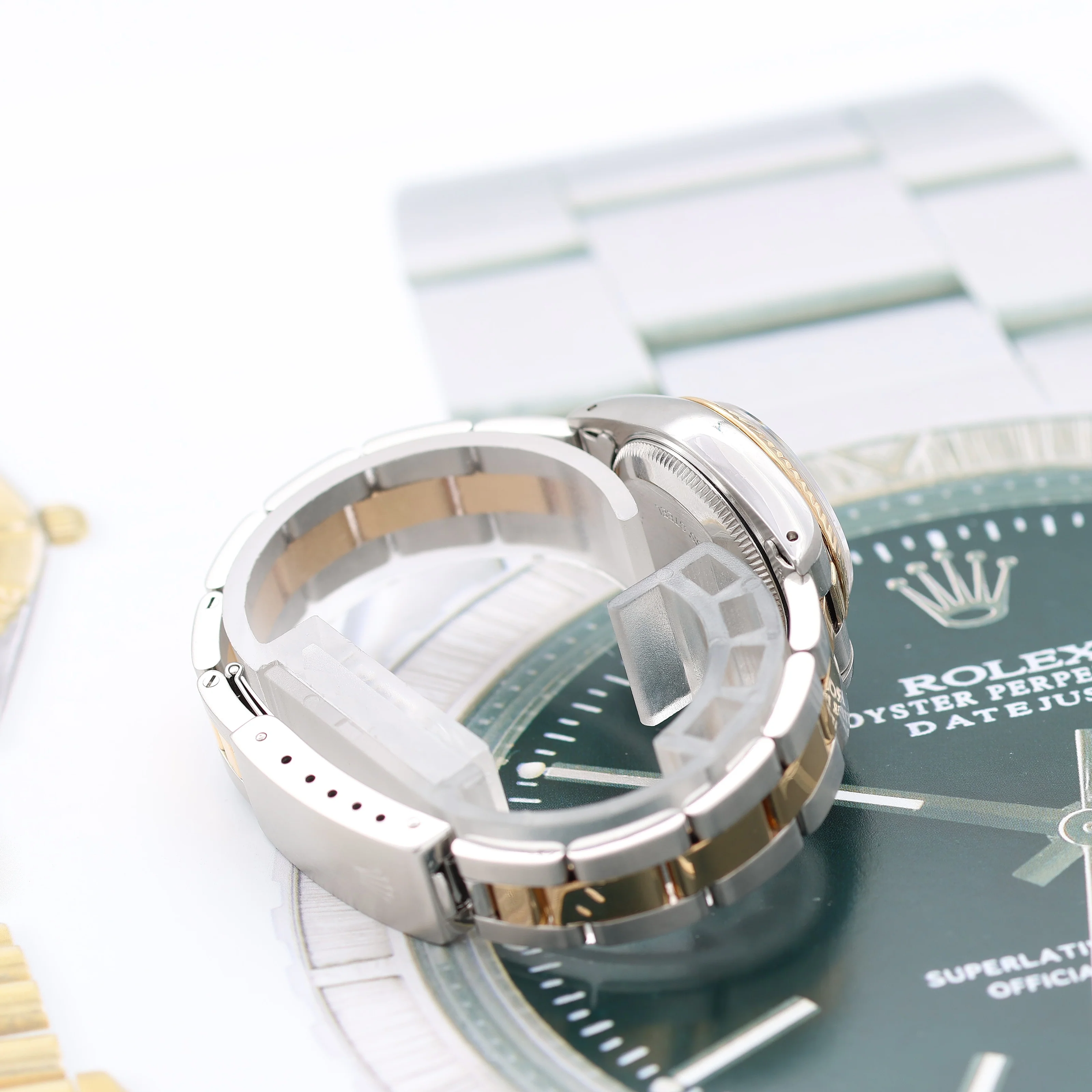 Rolex Datejust Lady ref. 69173 Steel/Gold - Oyster Bracelet - Grey Roman Dial - Image 9