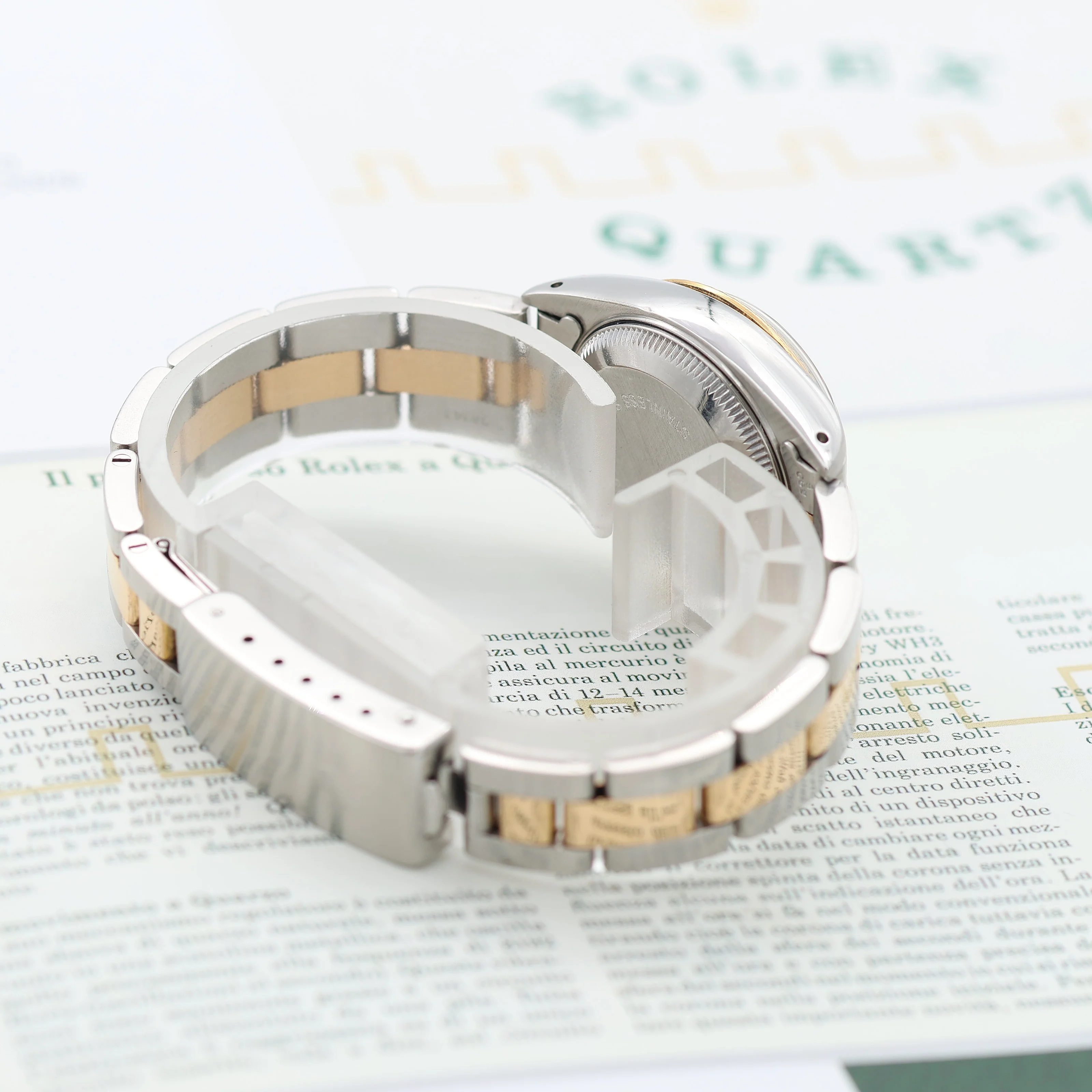 Rolex Datejust Lady ref. 69173 Steel/Gold - Oyster Bracelet - White Dial - Image 8