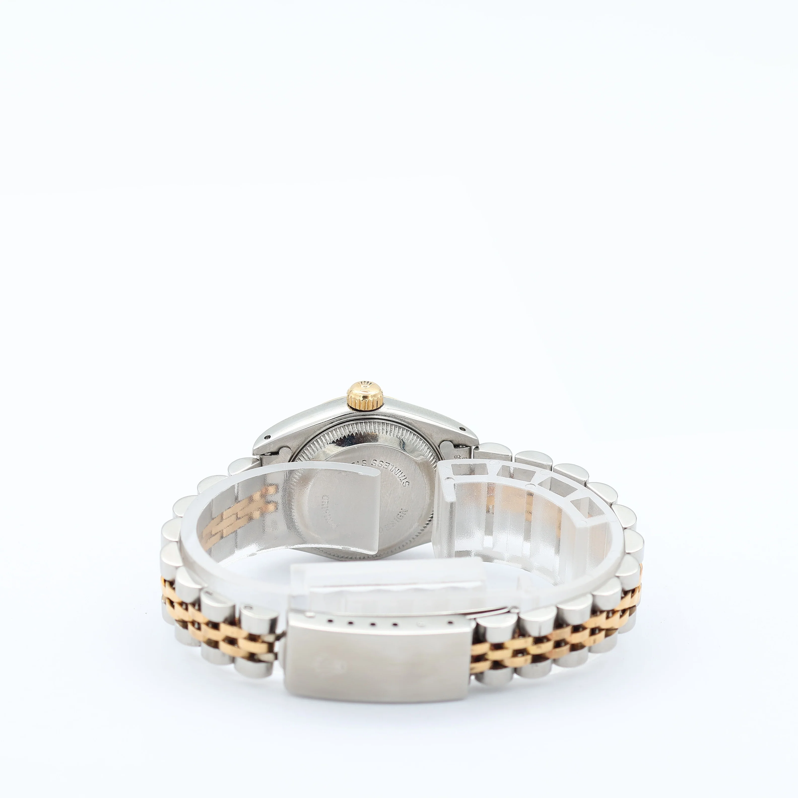 Rolex Datejust Lady ref. 69173 Steel/Gold - Silver Diamonds Dial (V II) - Jubilee Bracelet - Full - Image 9