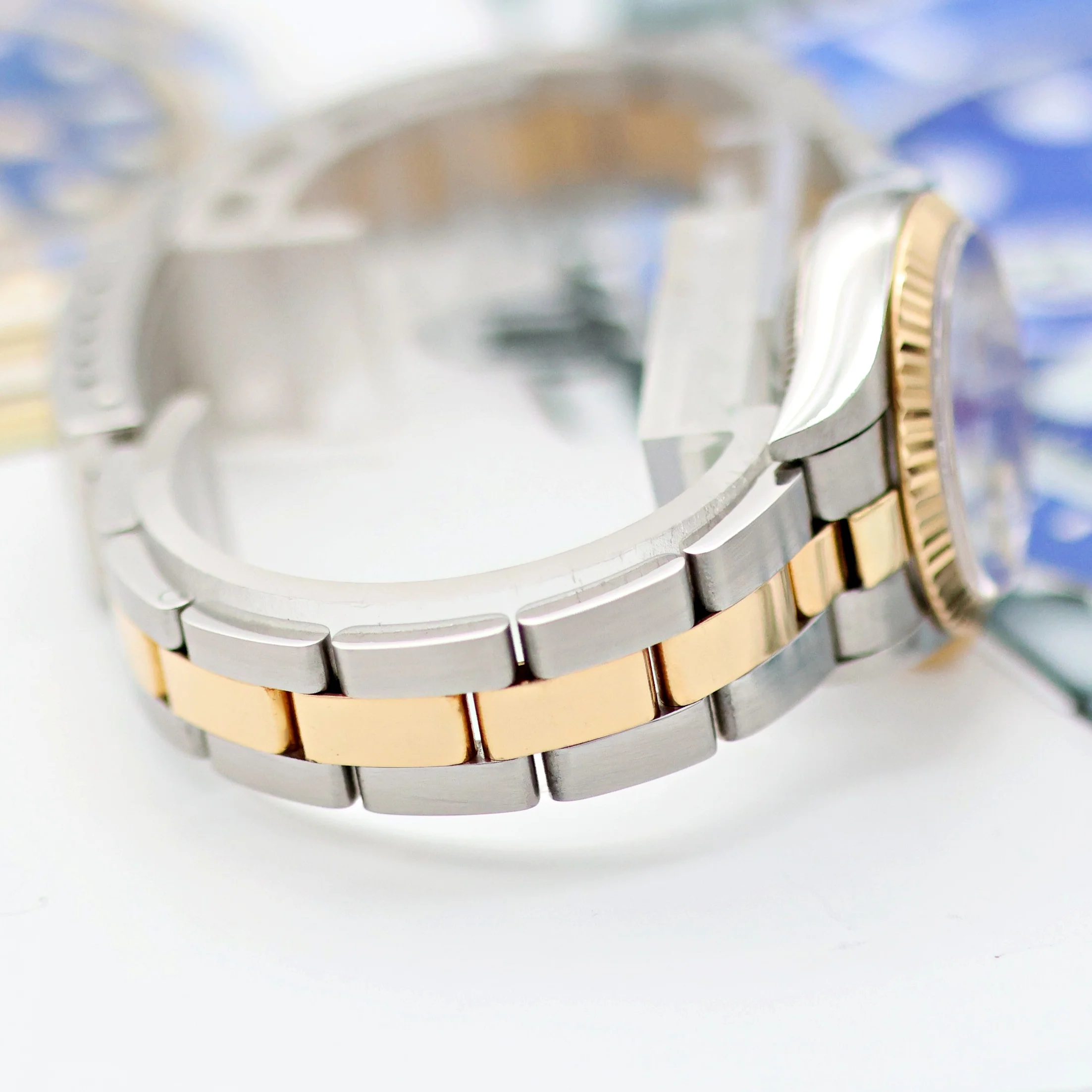 Rolex Datejust Lady ref. 69173 Steel/Gold - White Small Roman Indexes Dial - Oyster Bracelet - Image 16