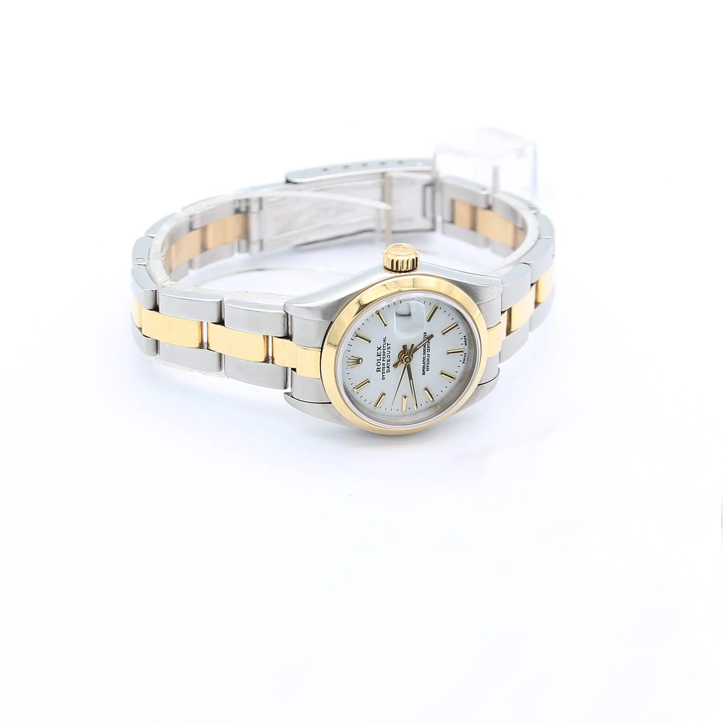 Rolex Datejust Lady ref. 79163 Steel/Gold - Oyster Bracelet - White Dial - Full Set - Image 5