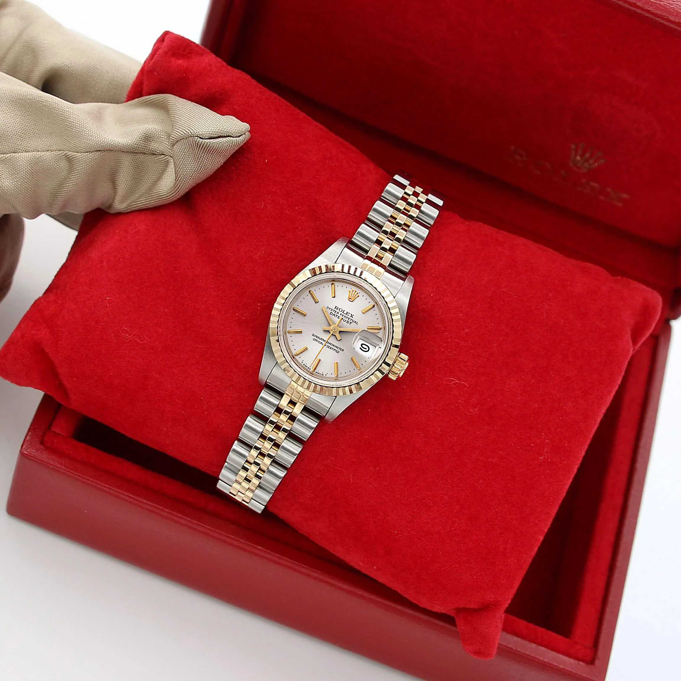 Rolex Datejust Lady ref. 79173 Steel/Gold - Jubilee Bracelet - Silver Dial - Image 2