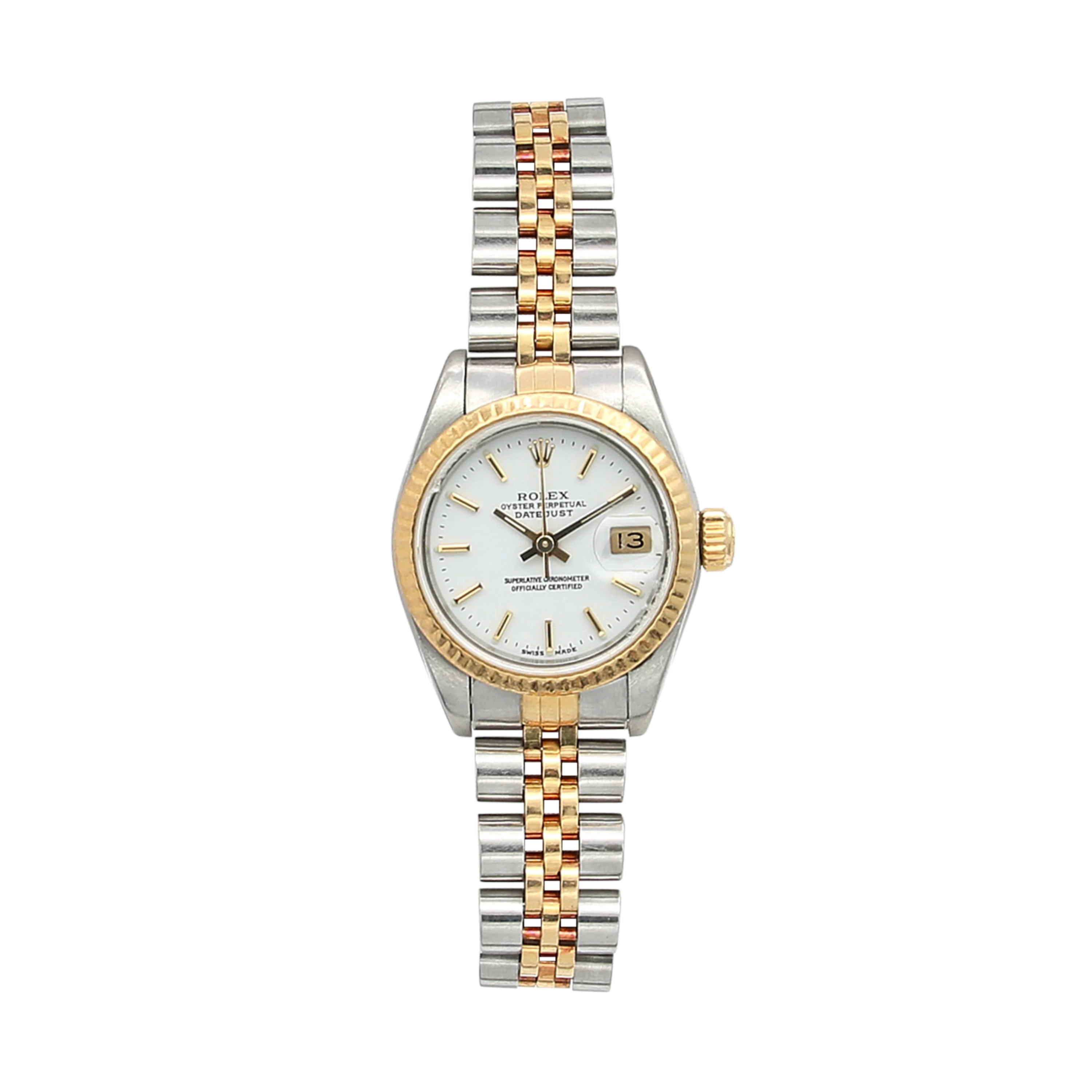 Rolex Datejust Lady ref. 79173 Steel/Gold - Jubilee Bracelet - White Dial